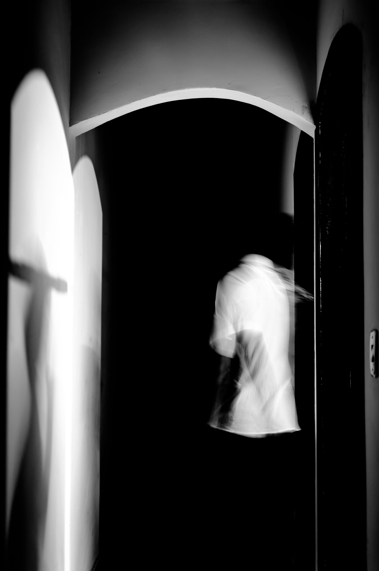 Nikon AF-S DX Nikkor 35mm F1.8G sample photo. Abstract, dark, deep, ghost photography