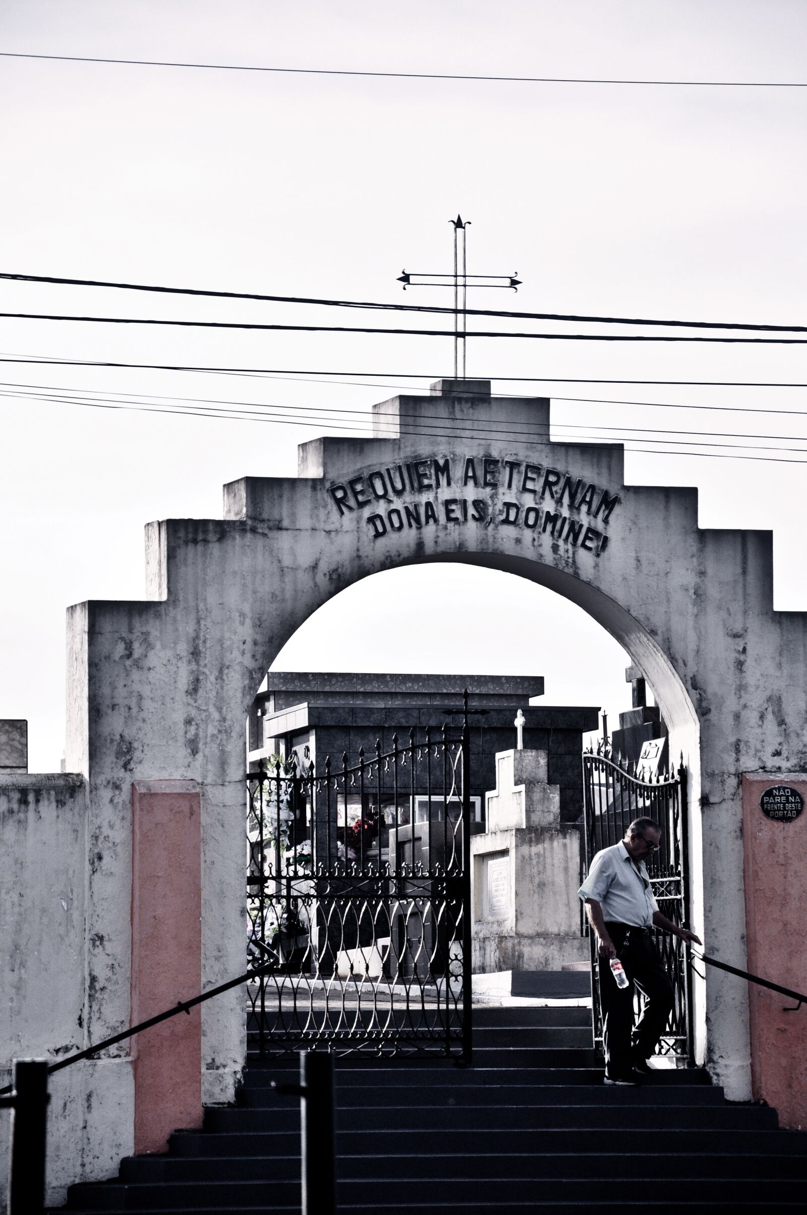Nikon D90 sample photo. Cemetery, loneliness, order photography