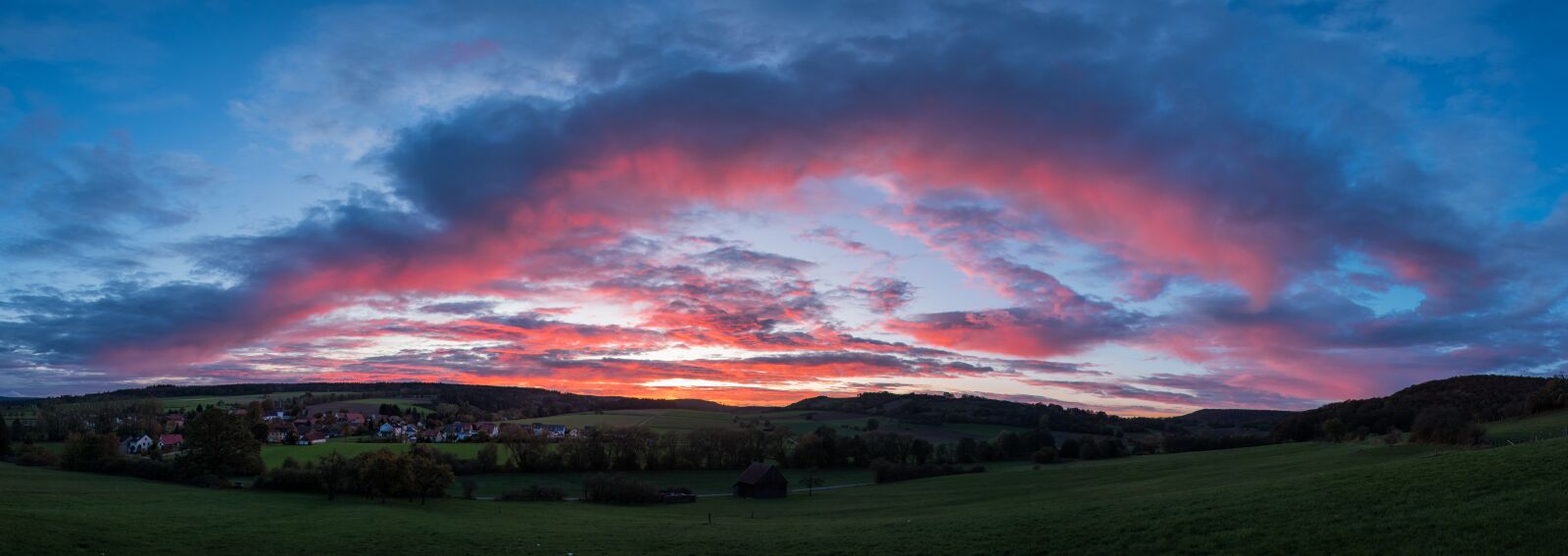 Nikon D5500 sample photo. Panorama, sky, sunset photography