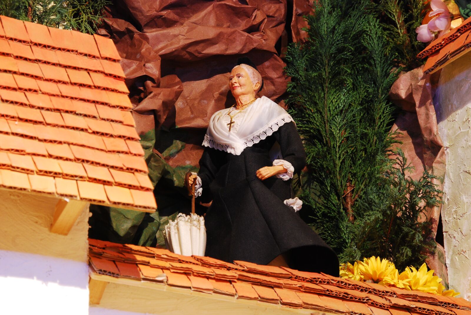 Nikon D80 sample photo. Santons, crib, christmas crib photography