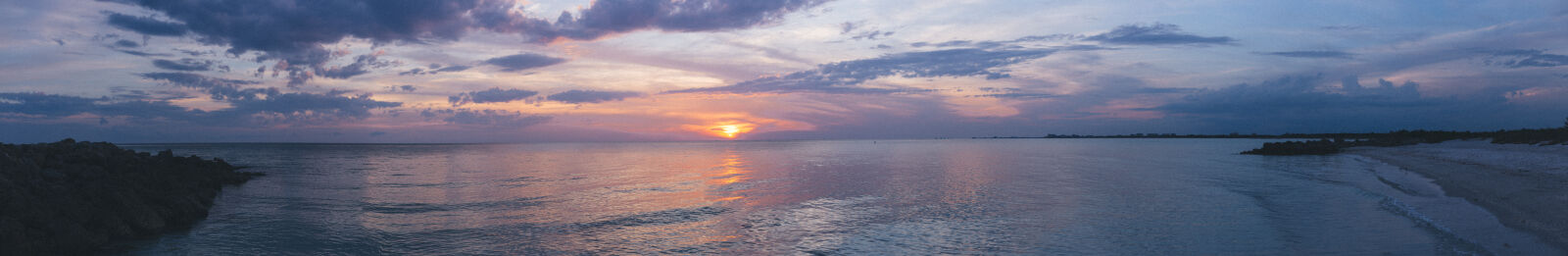 Canon EOS 6D + Canon EF 50mm F1.8 STM sample photo. Beach, clouds, dawn, evening photography