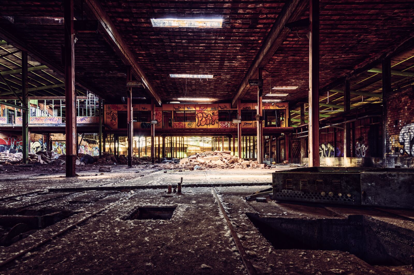 Nikon Z6 sample photo. Lost places, factory, hall photography