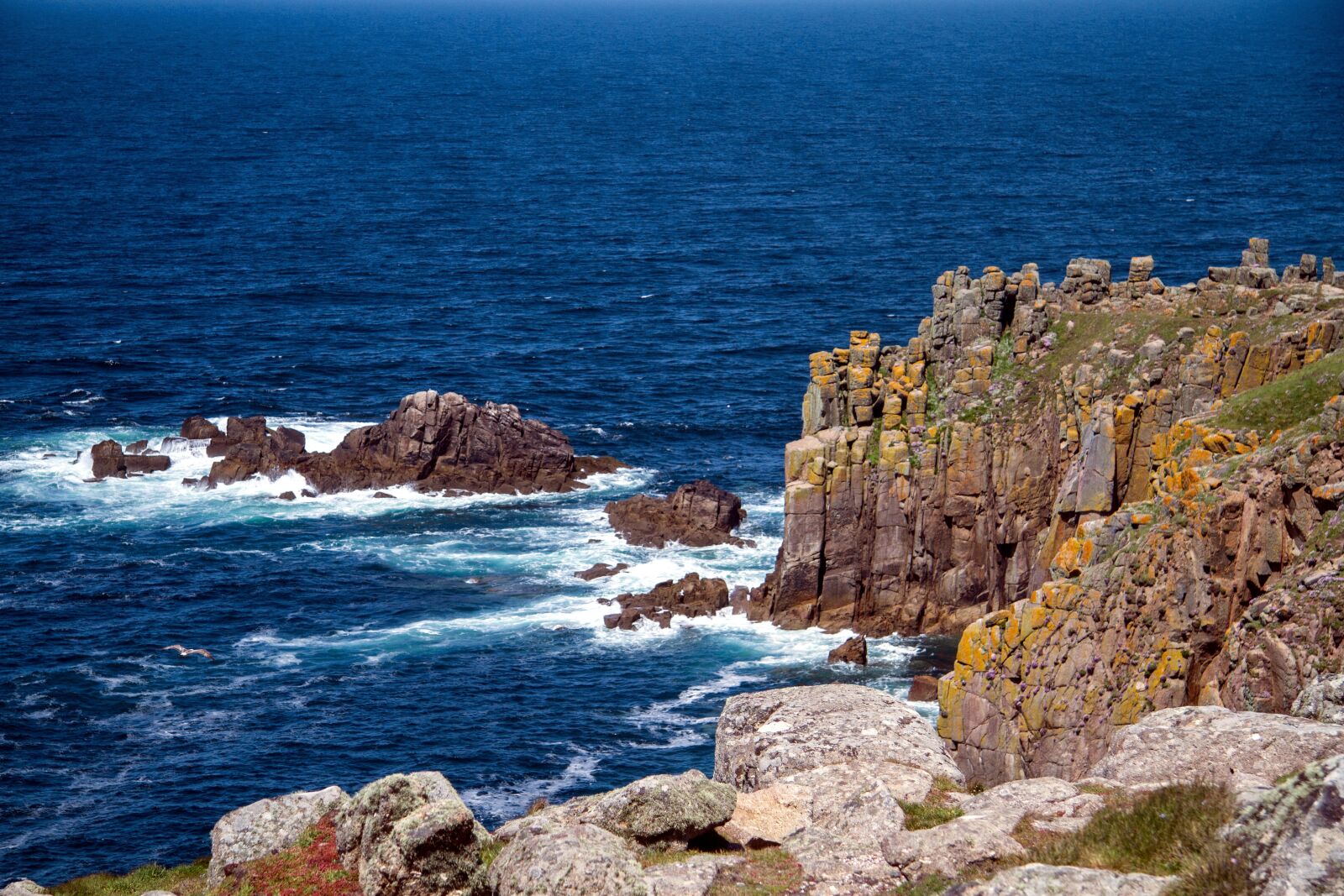 Canon EOS 7D sample photo. Cornwall, atlantic, coast photography