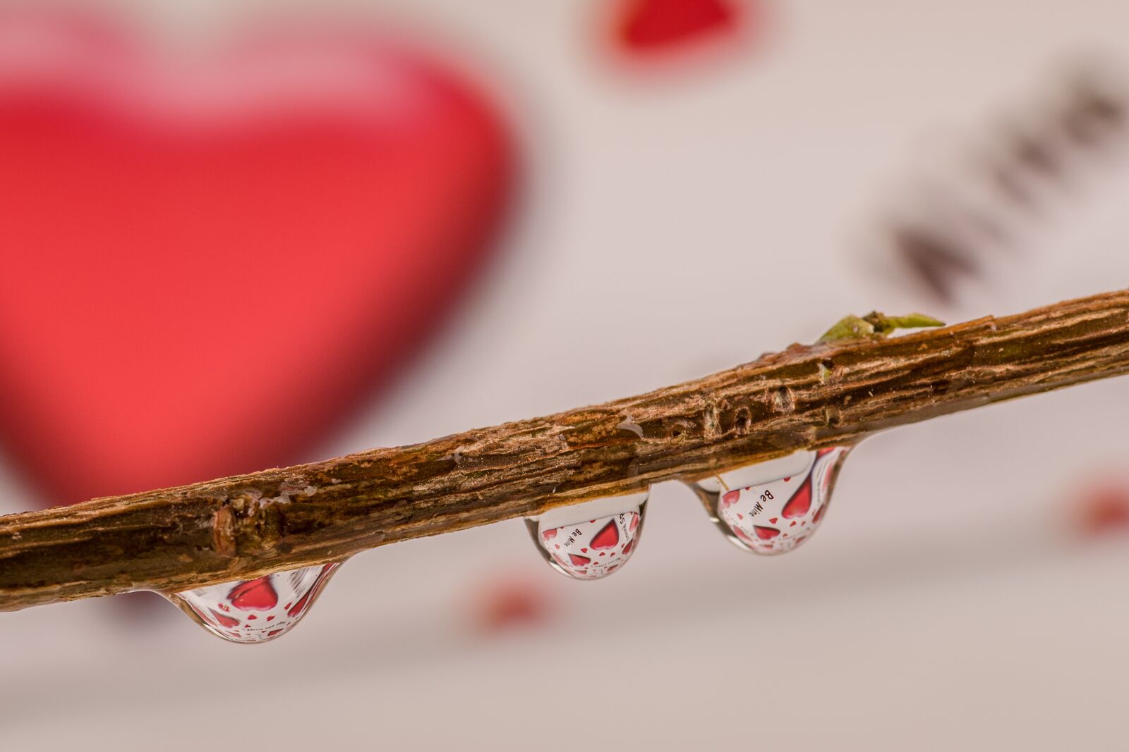 Canon EOS 7D Mark II sample photo. Water drop, reflections, love photography