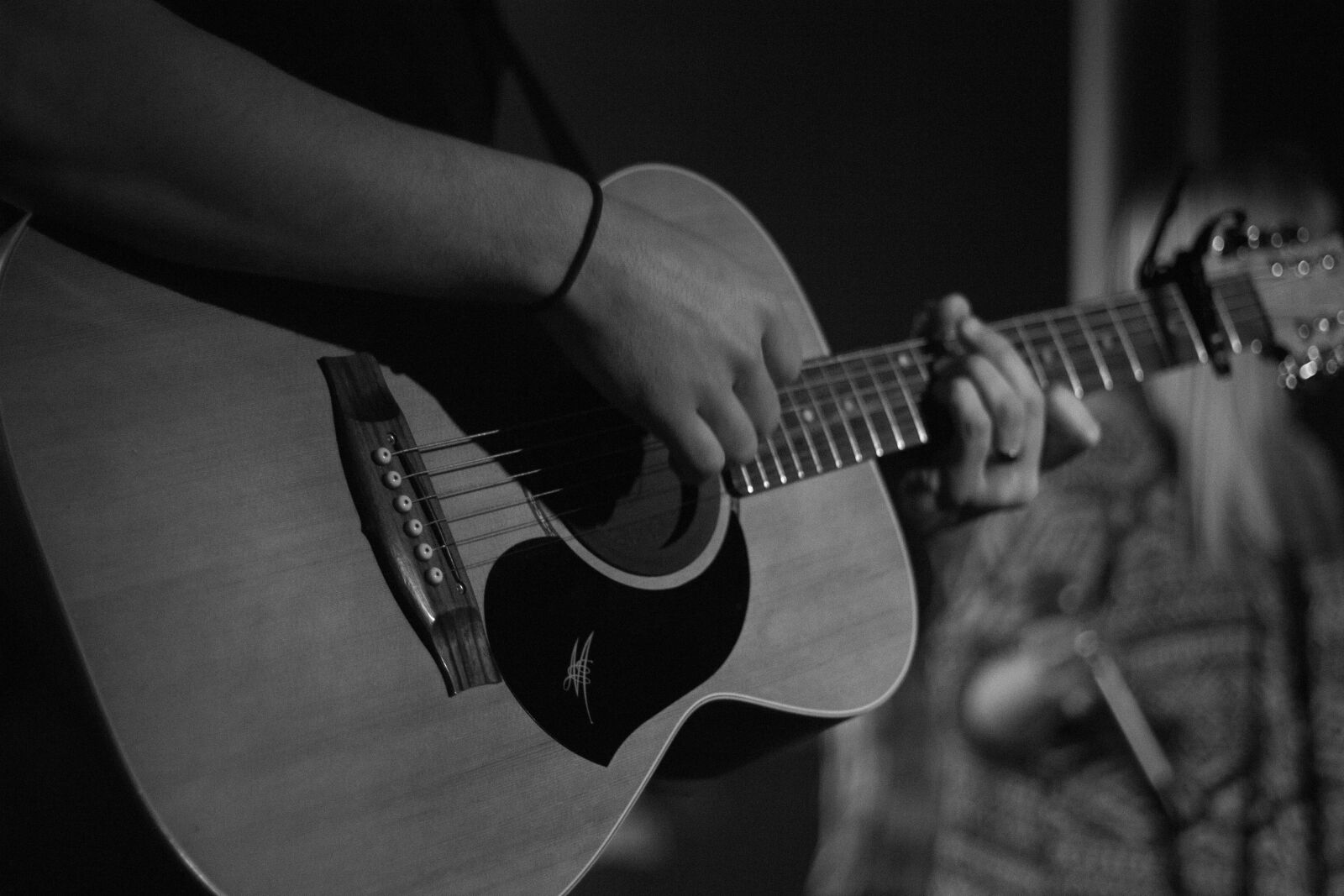 Canon EF 50mm F1.8 II sample photo. Guitar, music, nicolas, desarno photography