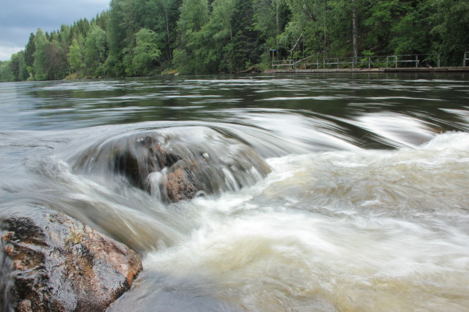 Canon EOS 60D sample photo. Konnekoski, river, koski photography