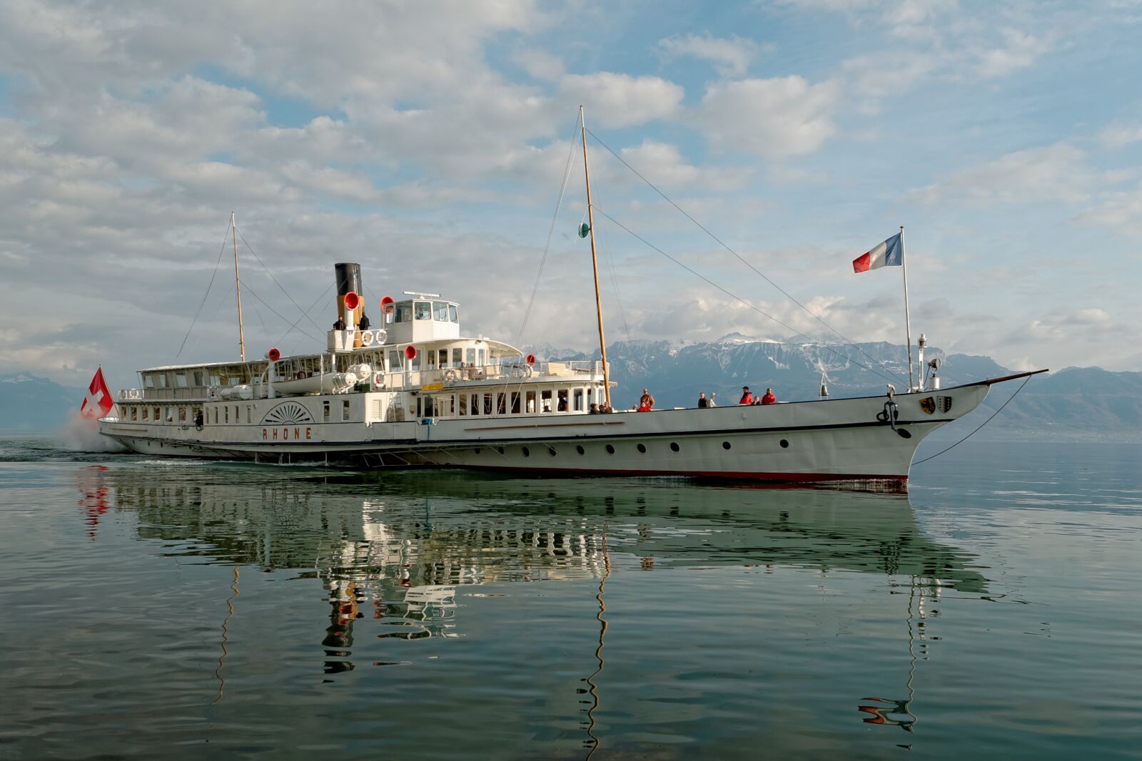 Nikon D50 sample photo. Ship, boat, geneva photography