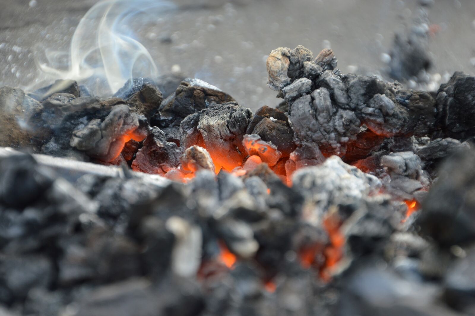 Nikon D3200 sample photo. Ember, fire, smoke photography