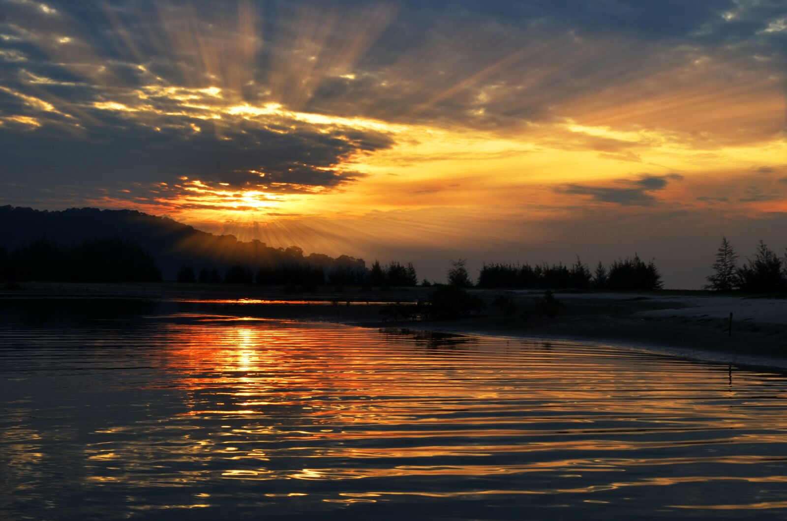 Nikon D7000 sample photo. Sunset, sea, sky photography