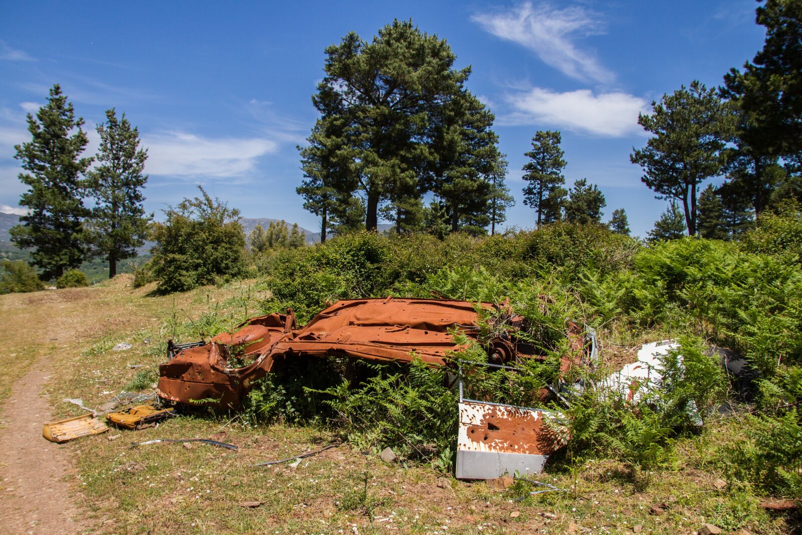 Canon EOS 7D sample photo. Scrap, pollution, environmental sinners photography