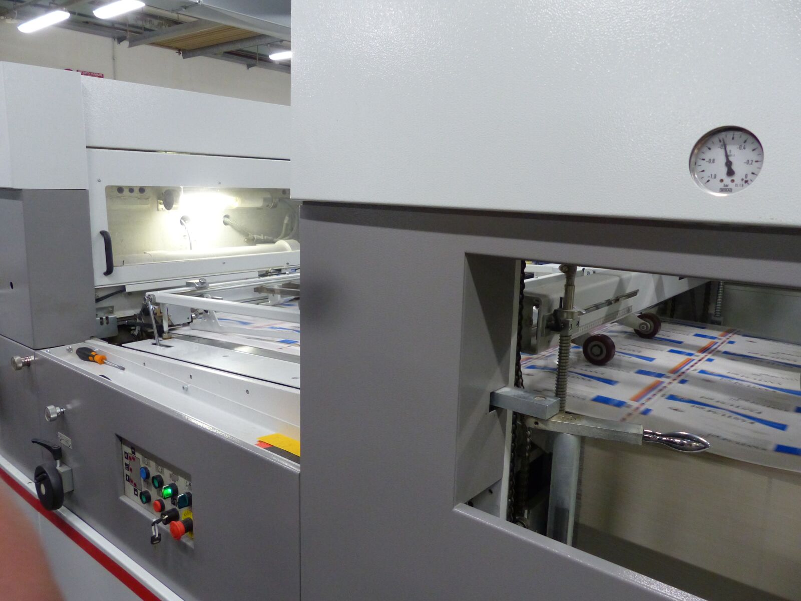 Panasonic Lumix DMC-FZ200 sample photo. Printing, printing machinery, manufacturing photography