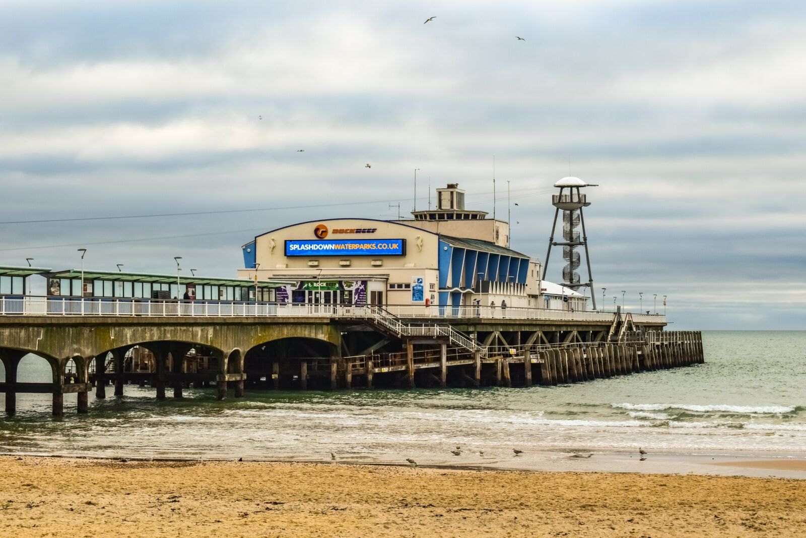 Nikon D3300 sample photo. Bournemouth, pier, beach photography