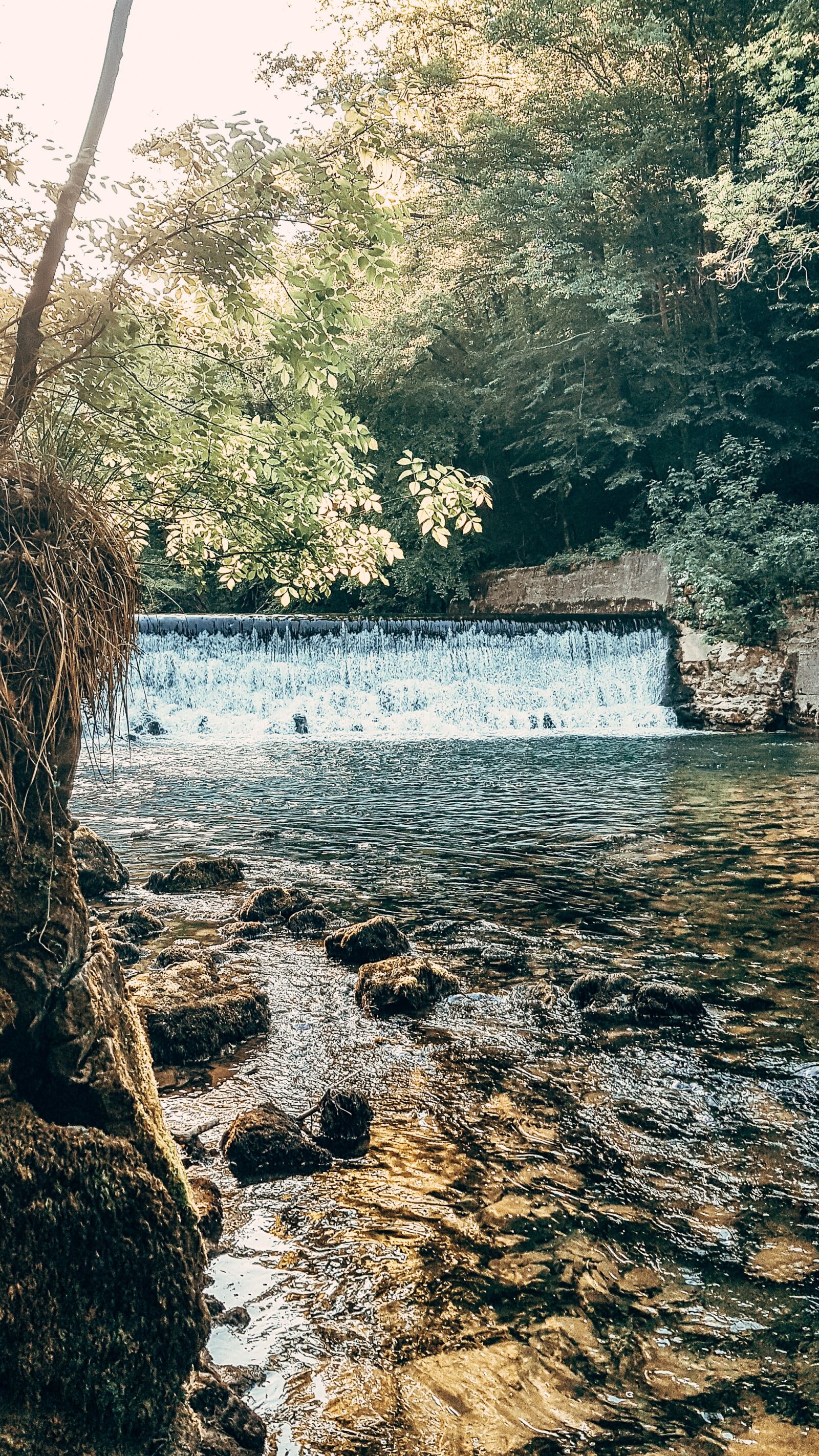 Samsung Galaxy S8 Rear Camera sample photo. River, waterfall, nature photography