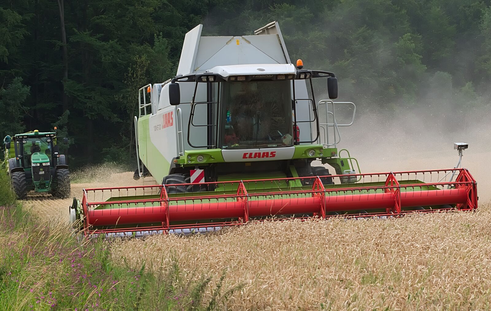Nikon D3300 sample photo. Mow, combine harvester, grain photography