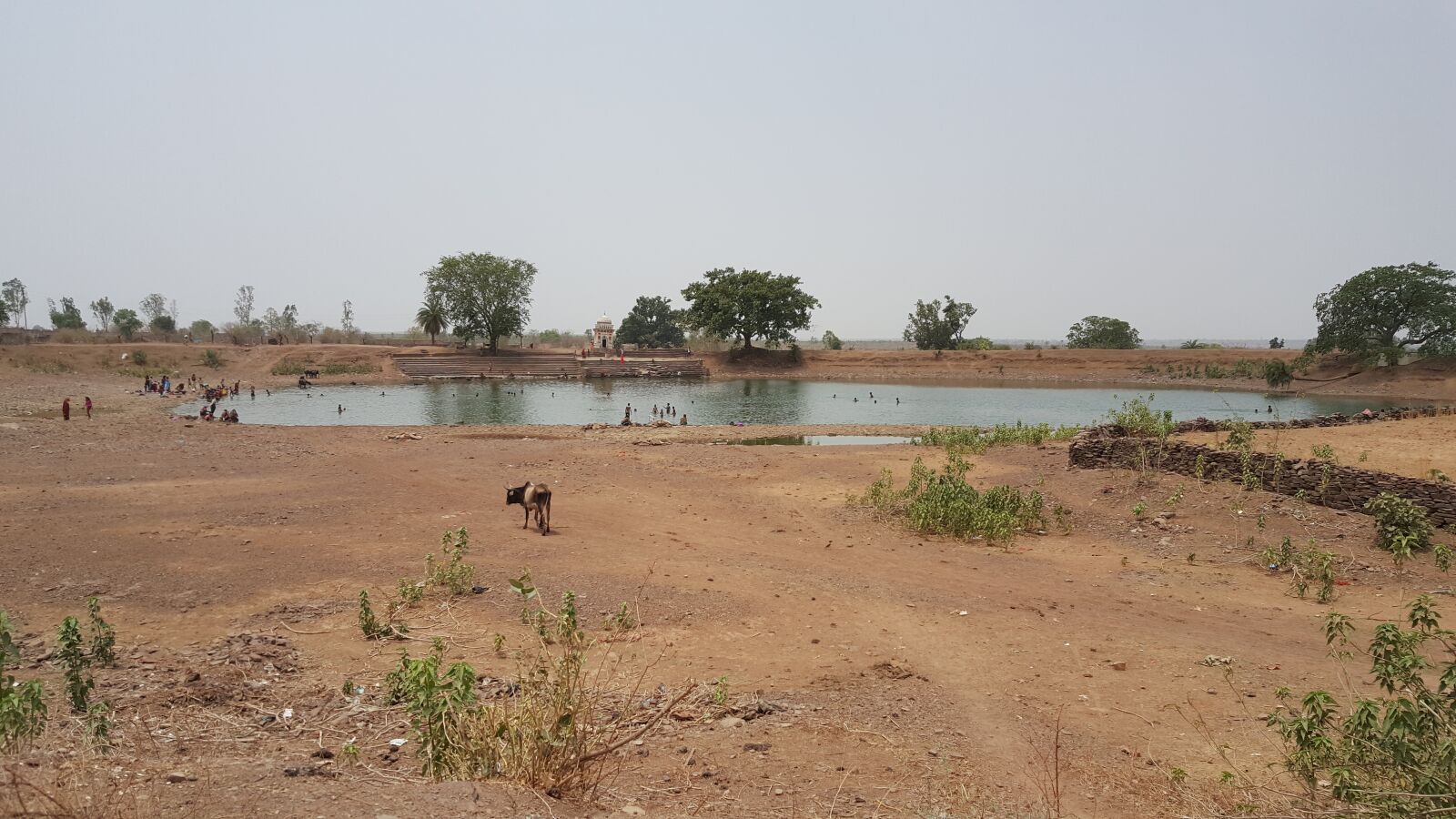 Samsung Galaxy Note5 sample photo. Indian, village, lake photography