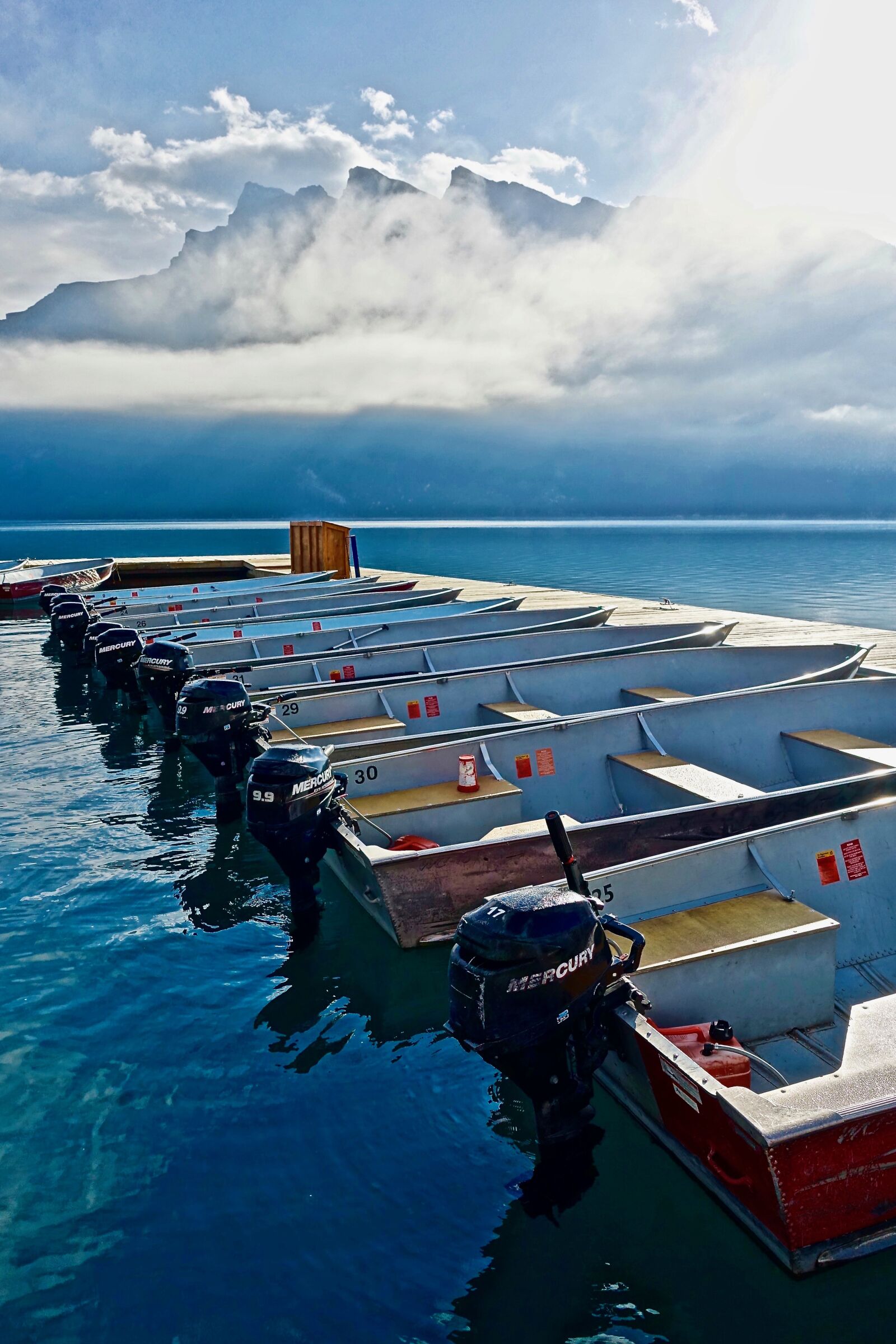 Sony Cyber-shot DSC-RX100 III sample photo. Boats, pier, calm photography