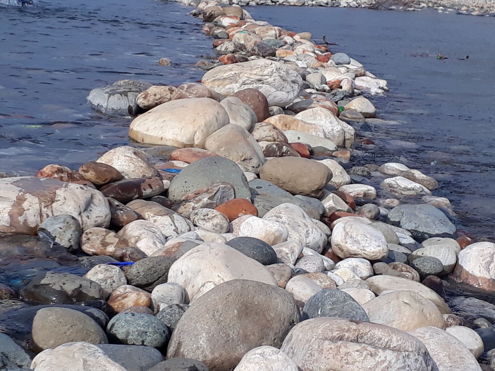 Samsung Galaxy On7 Prime sample photo. Rocks, water, nature photography