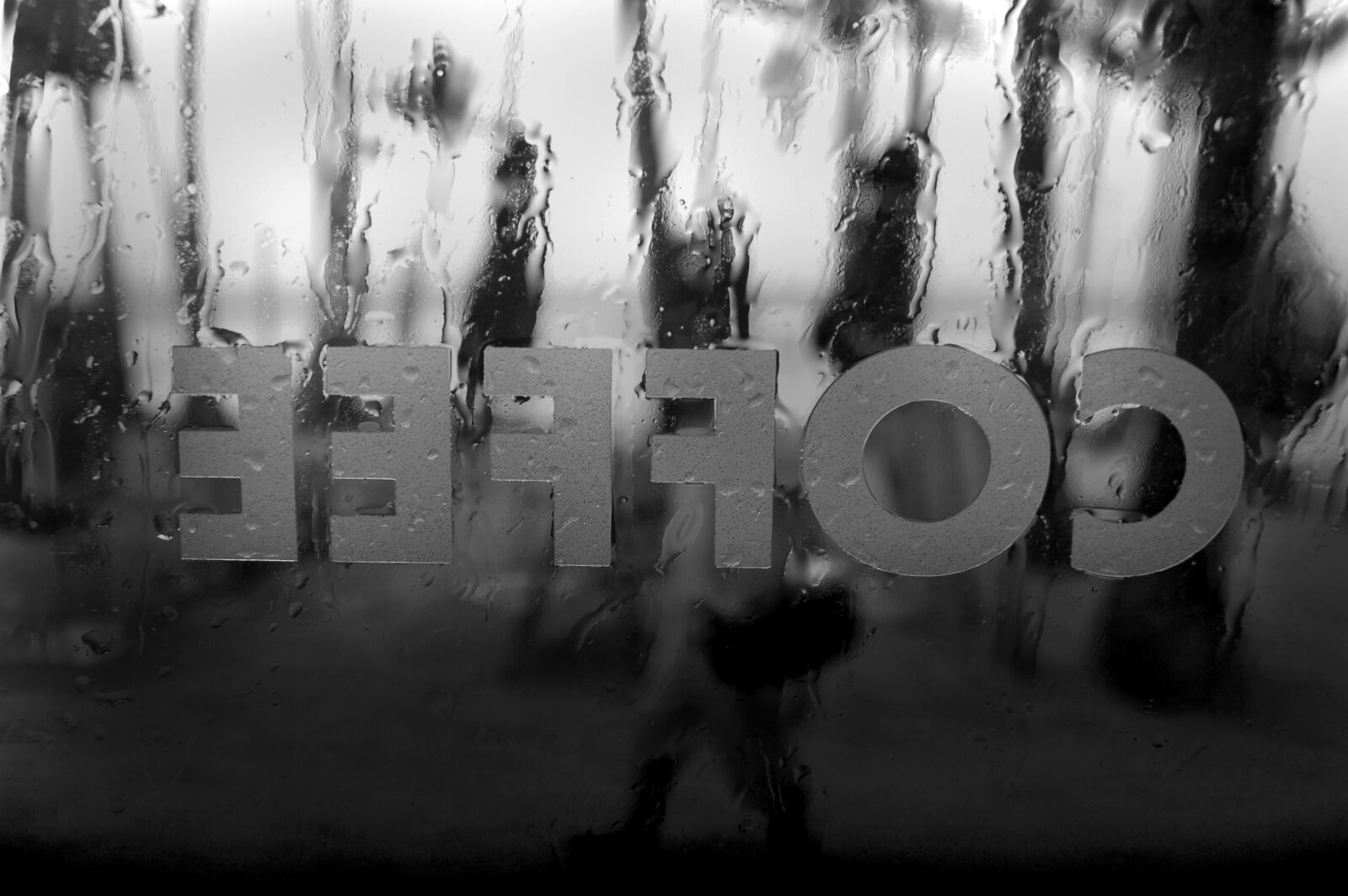Nikon D50 sample photo. Rain, city corner, black photography