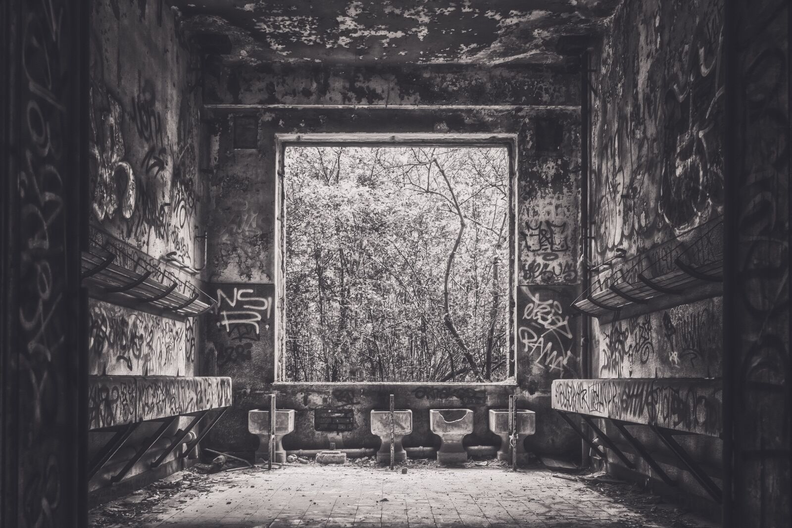 Nikon D3300 sample photo. Lost places, pforphoto, abandoned photography
