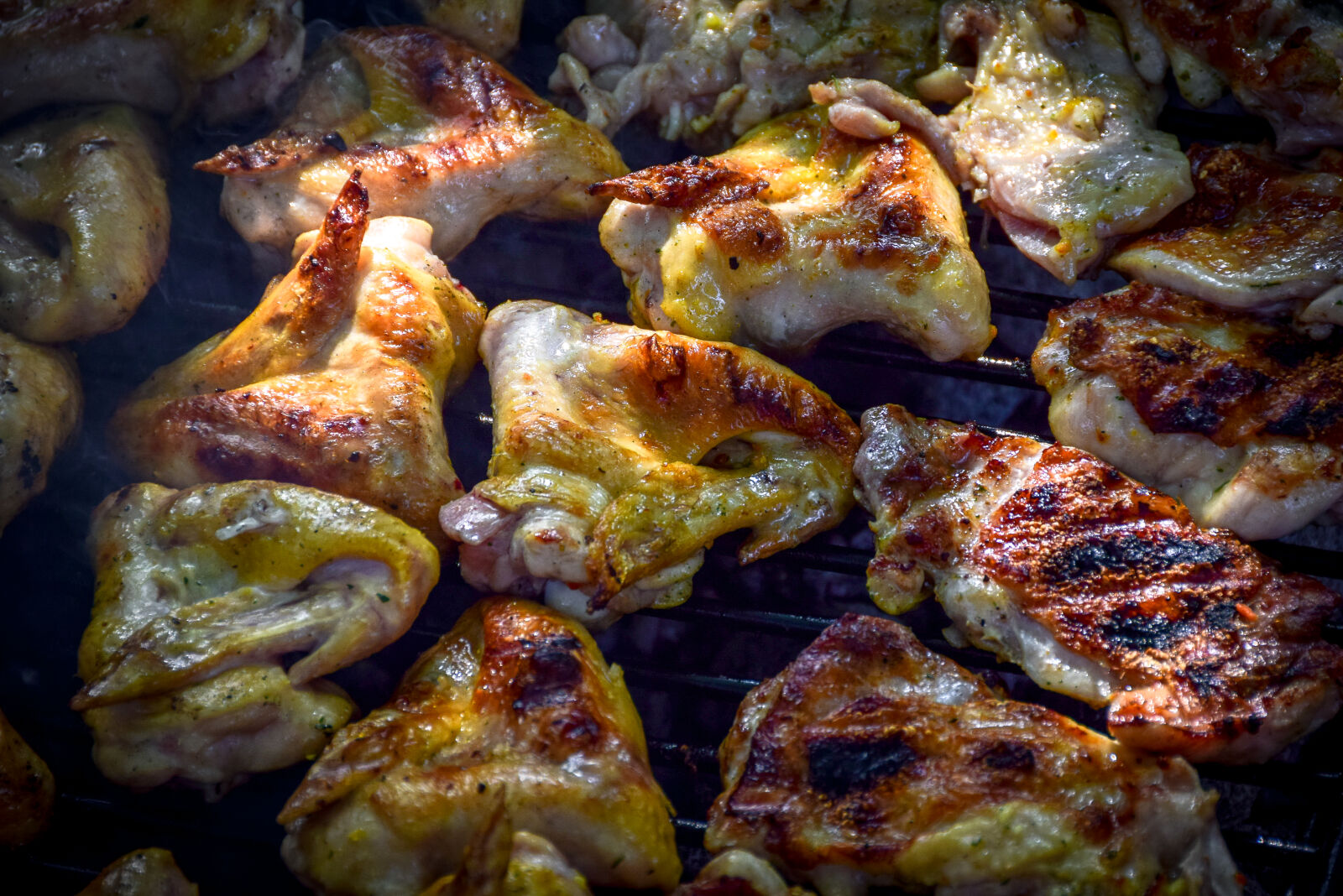 Nikon D3300 sample photo. Barbecue, chicken, chicken, wings photography