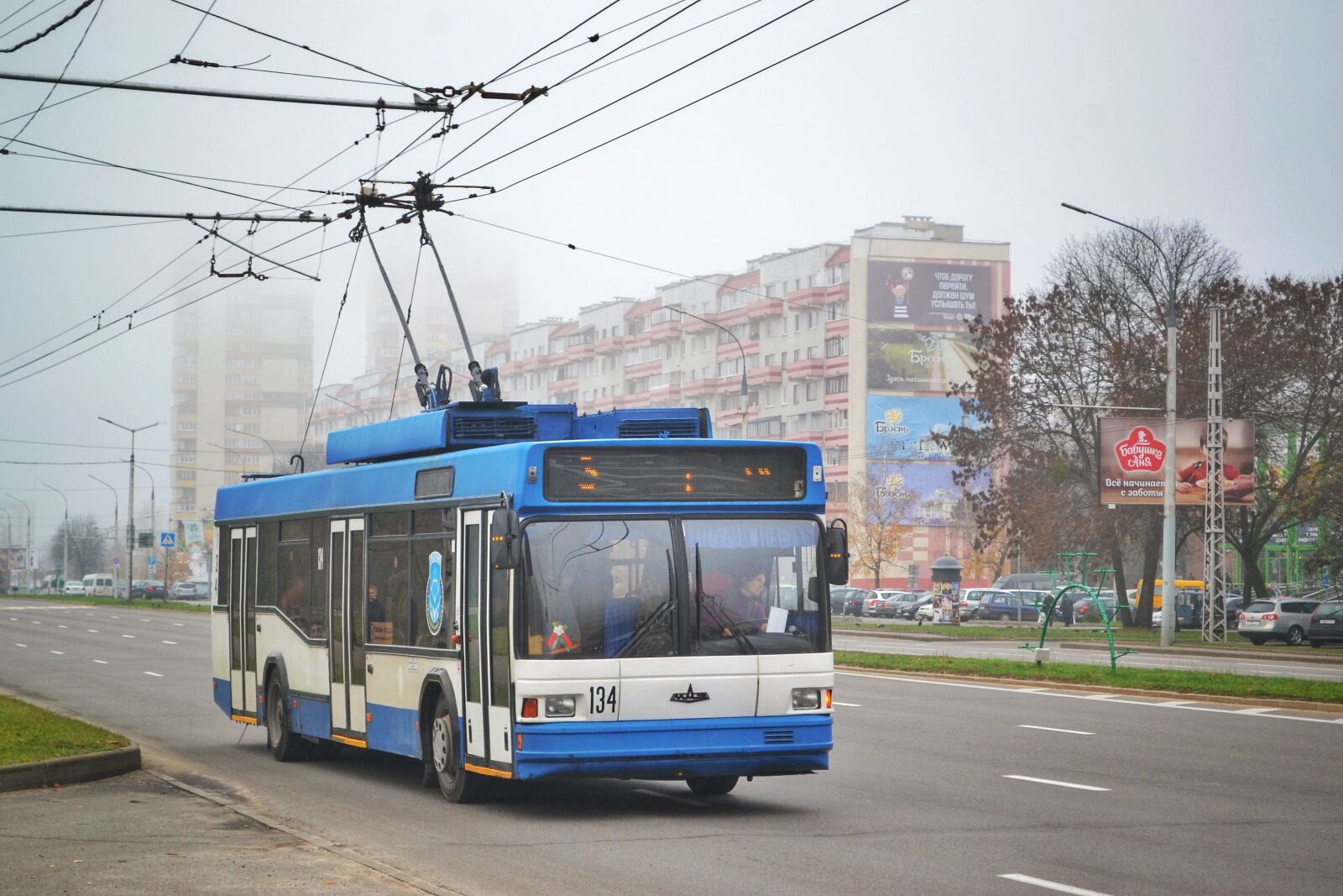Nikon D3100 sample photo. Trolley, bus, russia photography