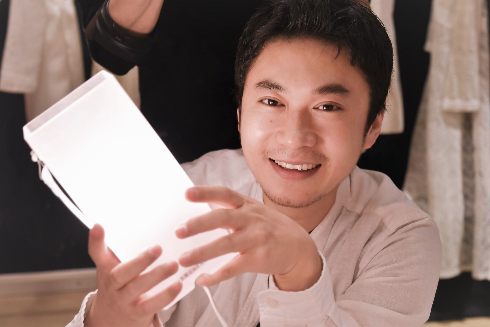 Nikon D7500 sample photo. Smile, boy, light photography
