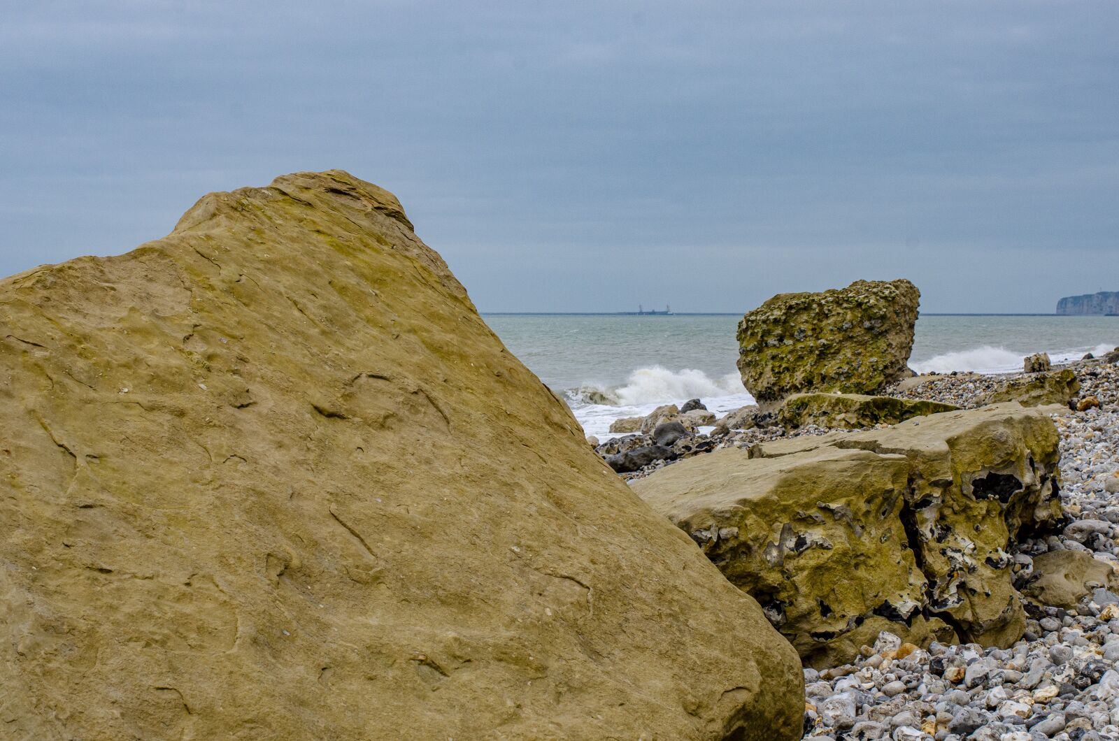 Nikon D7000 sample photo. Beach, rock, sea photography