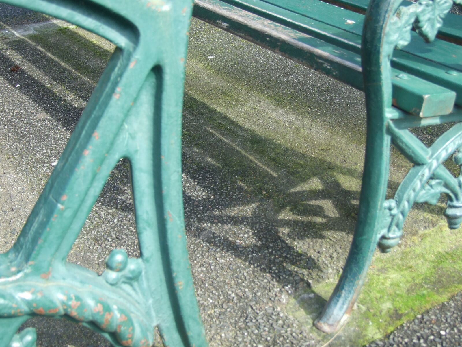 Fujifilm FinePix S6500fd sample photo. Park, park, bench, shadow photography