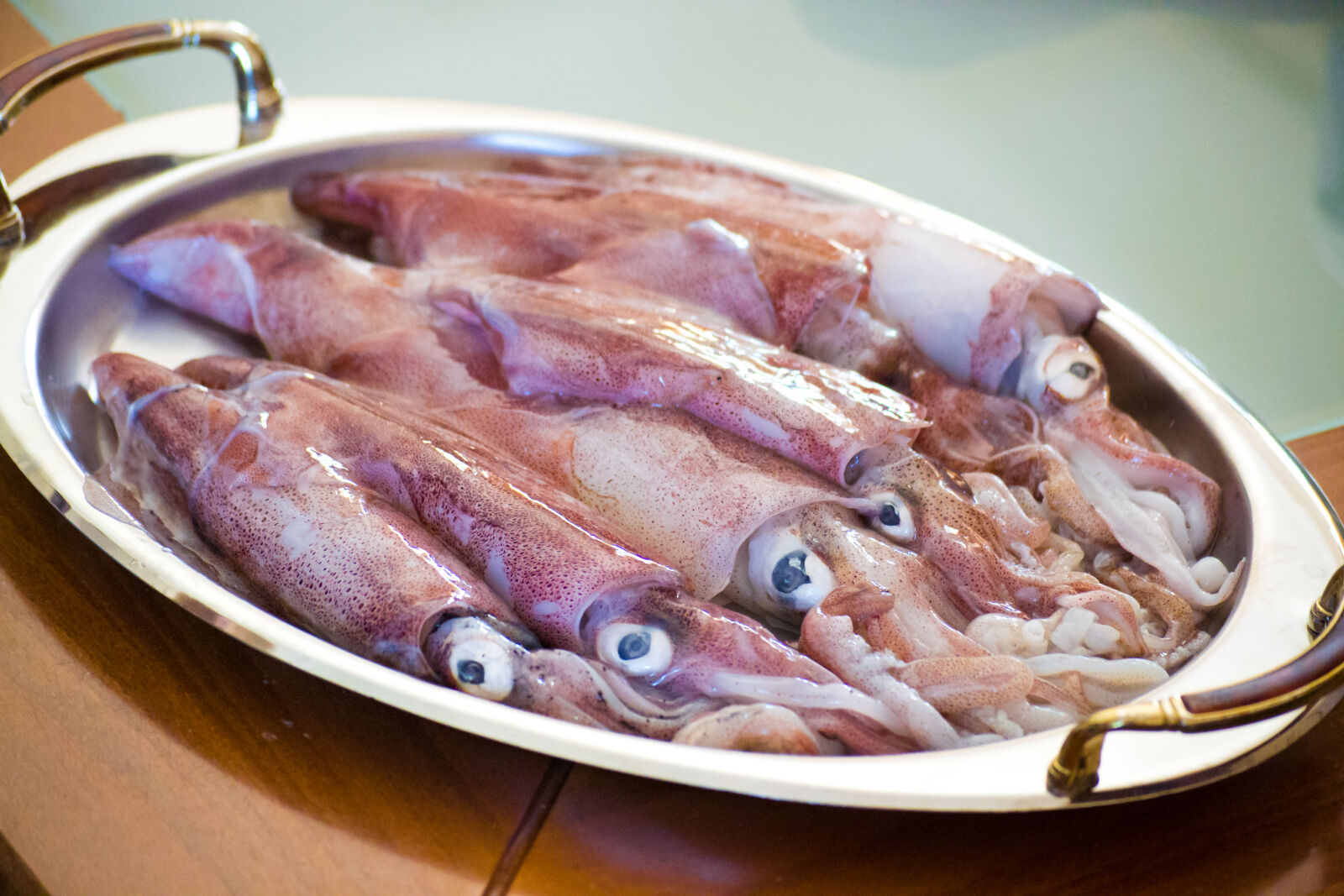 Nikon D3100 sample photo. Animal, calamari, cuisine, culinary photography
