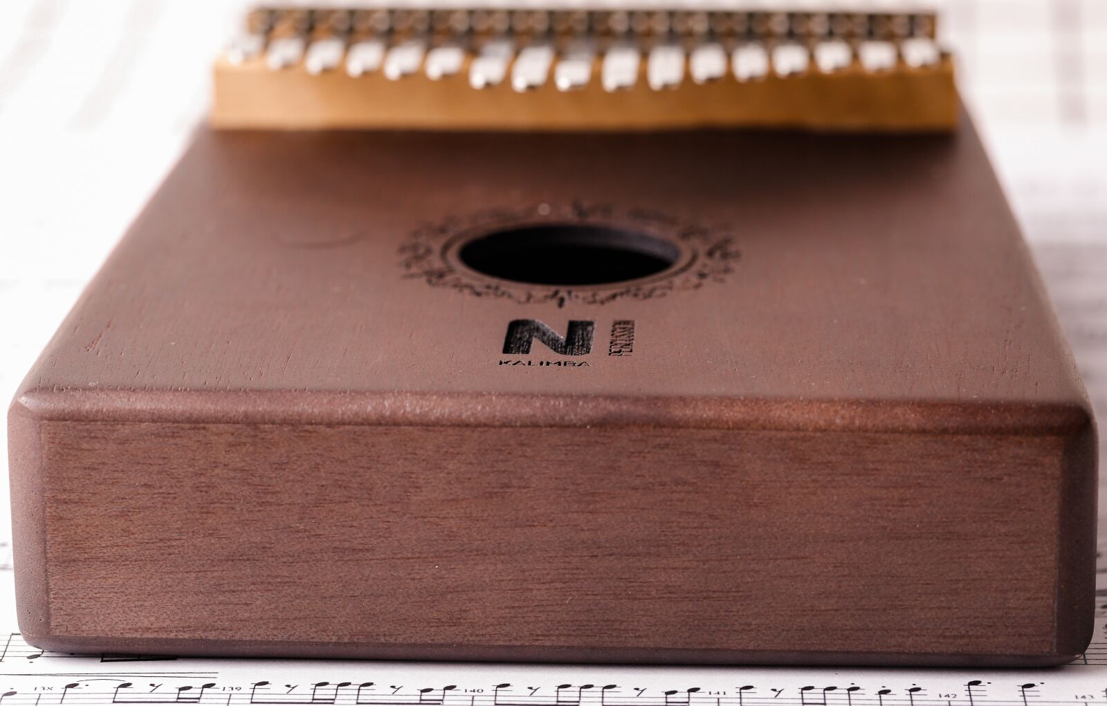 Canon EF 100mm F2.8L Macro IS USM sample photo. Kalimba, musical instrument, music photography