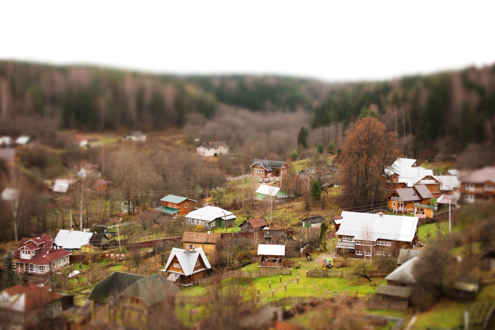 Nikon D800 sample photo. Plyos, village, house photography