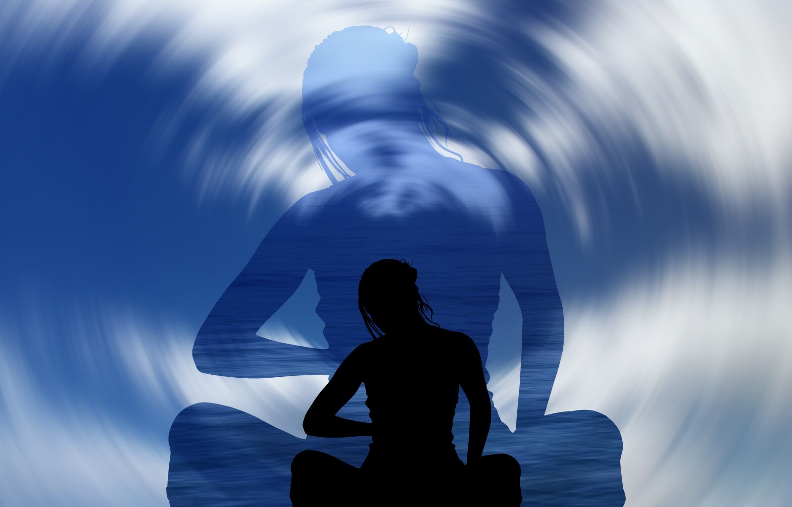 Nikon D5100 sample photo. Woman, silhouette, meditation photography