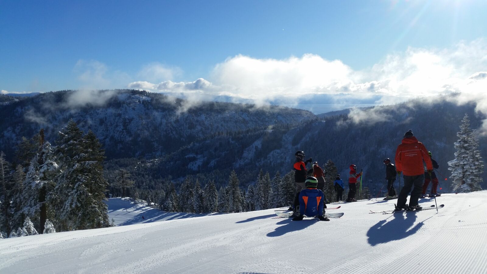 Samsung Galaxy S5 sample photo. Snow, winter, mountain photography