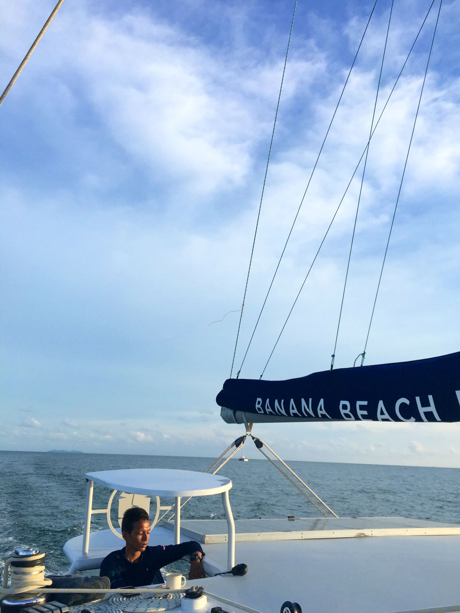 Apple iPhone 6s sample photo. Sea, ship, sea breeze photography