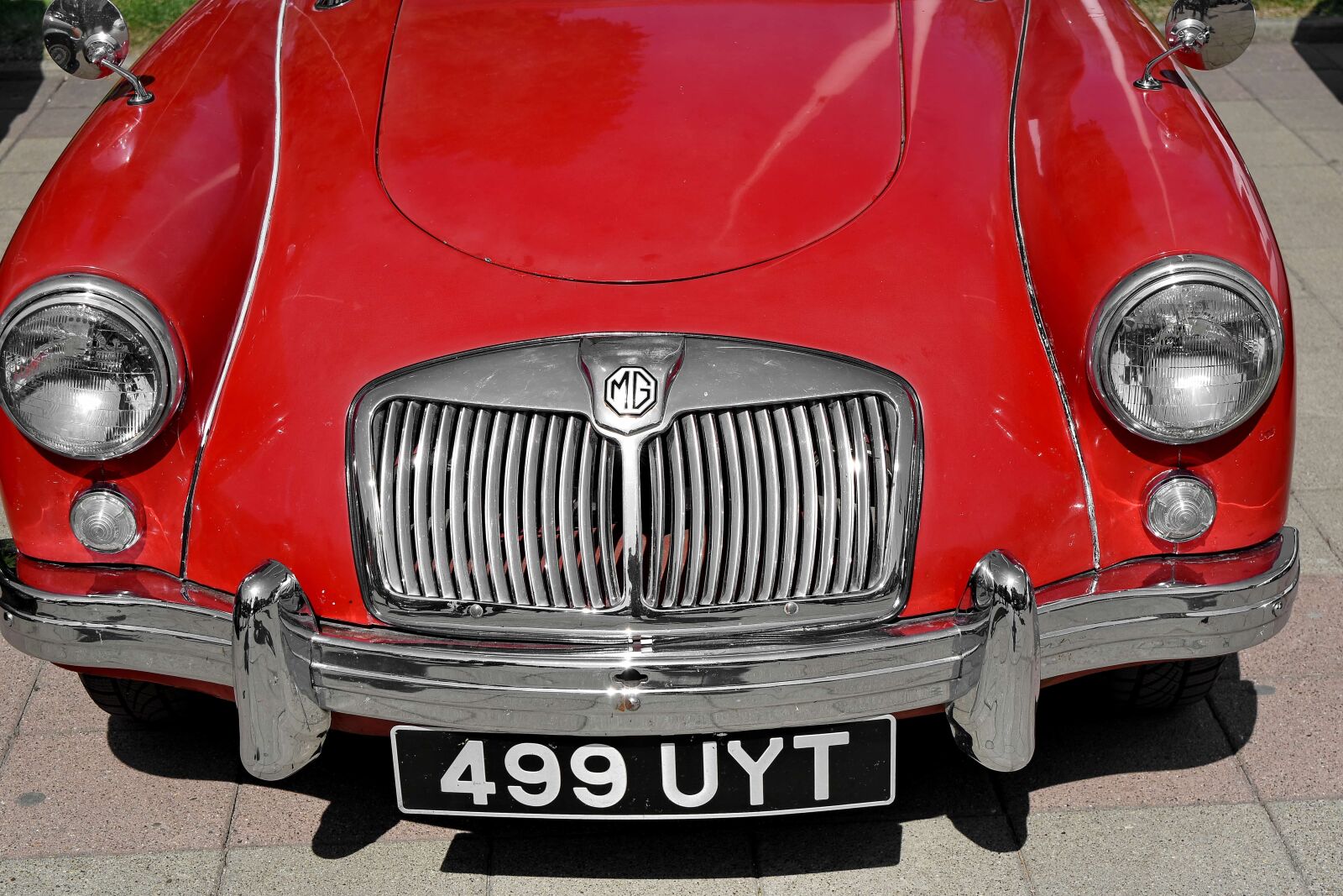 Nikon D5500 sample photo. Headlight, vehicle, chrome, exhibition photography