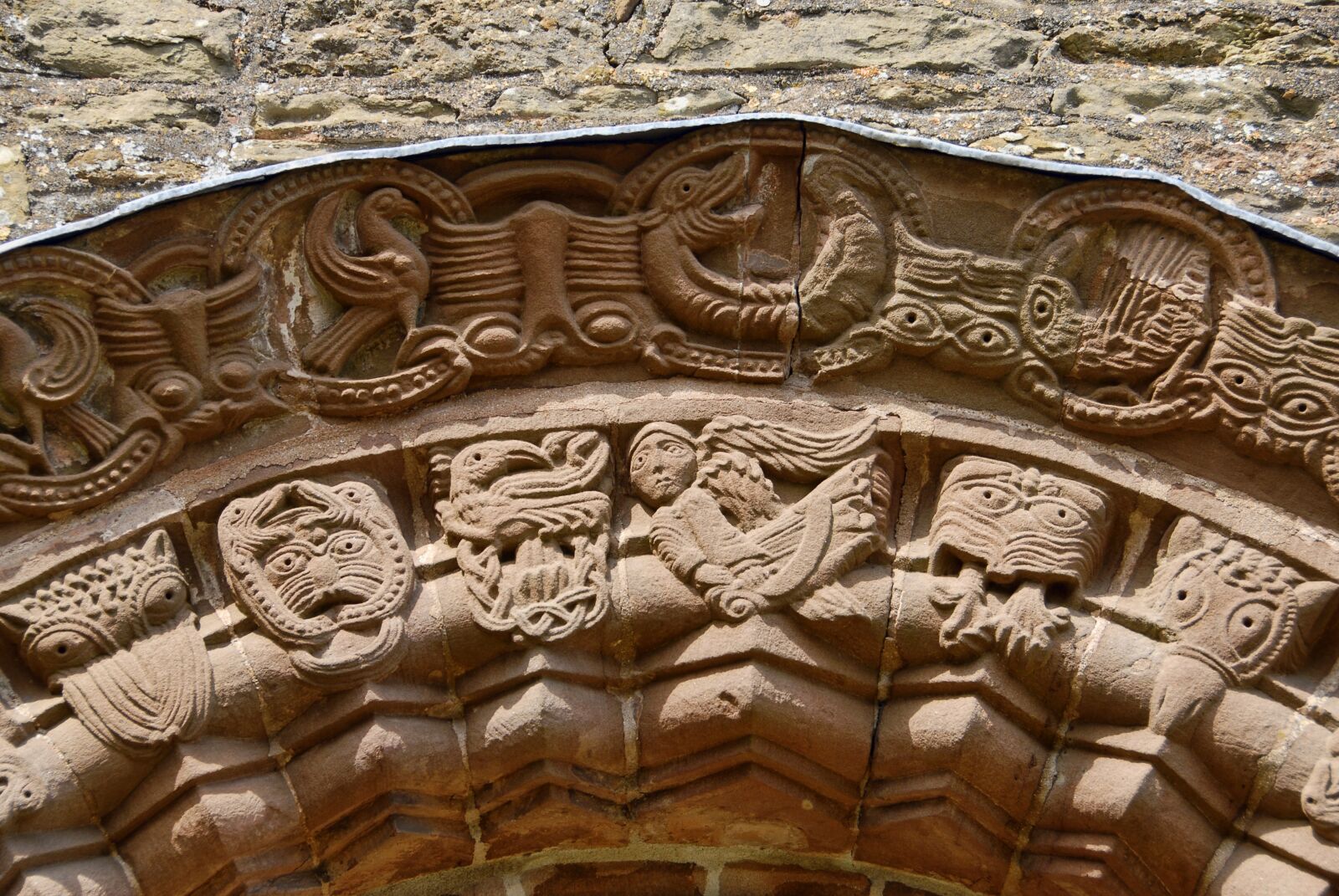 Nikon D200 sample photo. Kilpeck, church, doorway photography