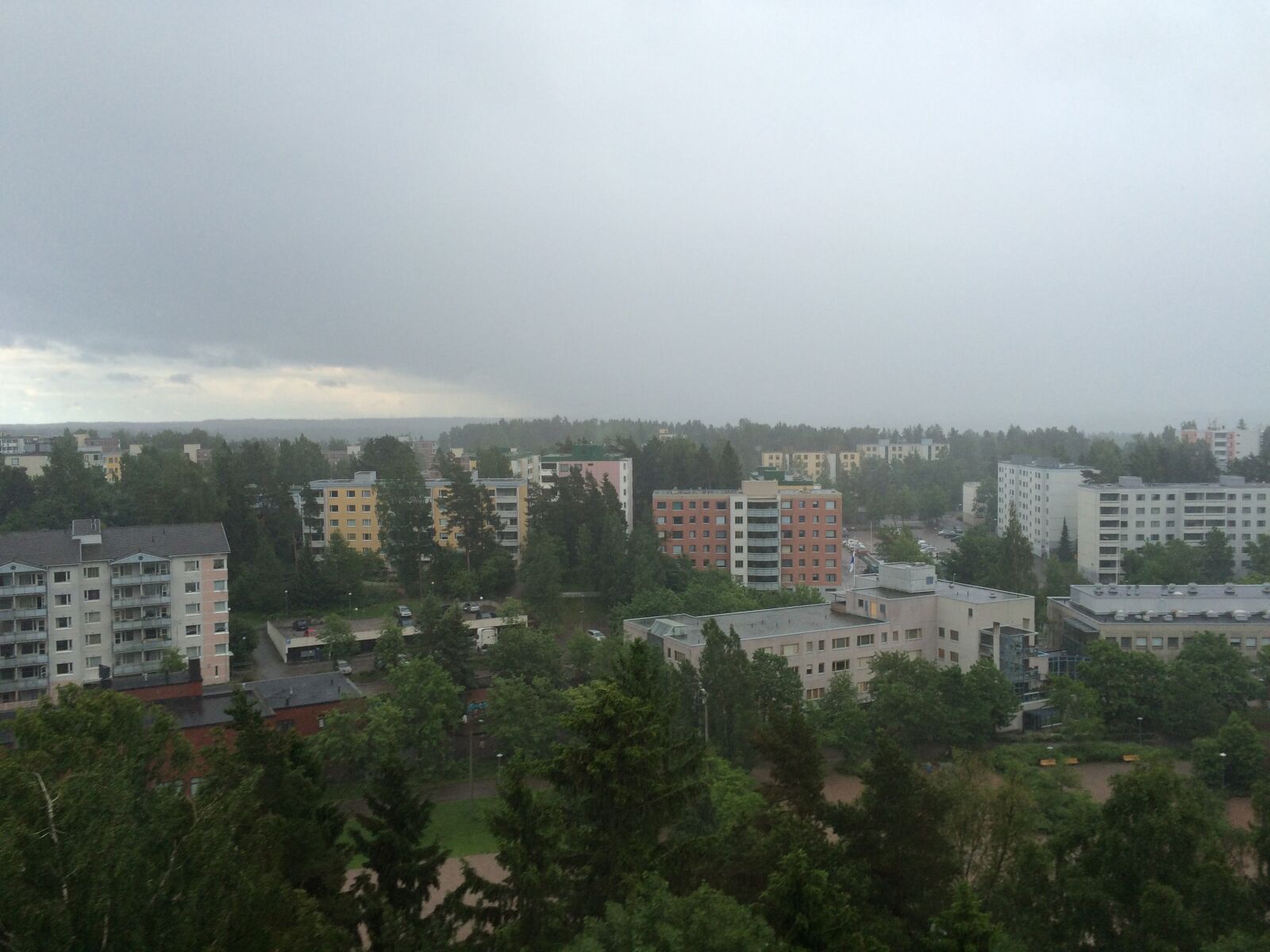 iPhone 5s back camera 4.15mm f/2.2 sample photo. Helsinki, clouds, finland photography