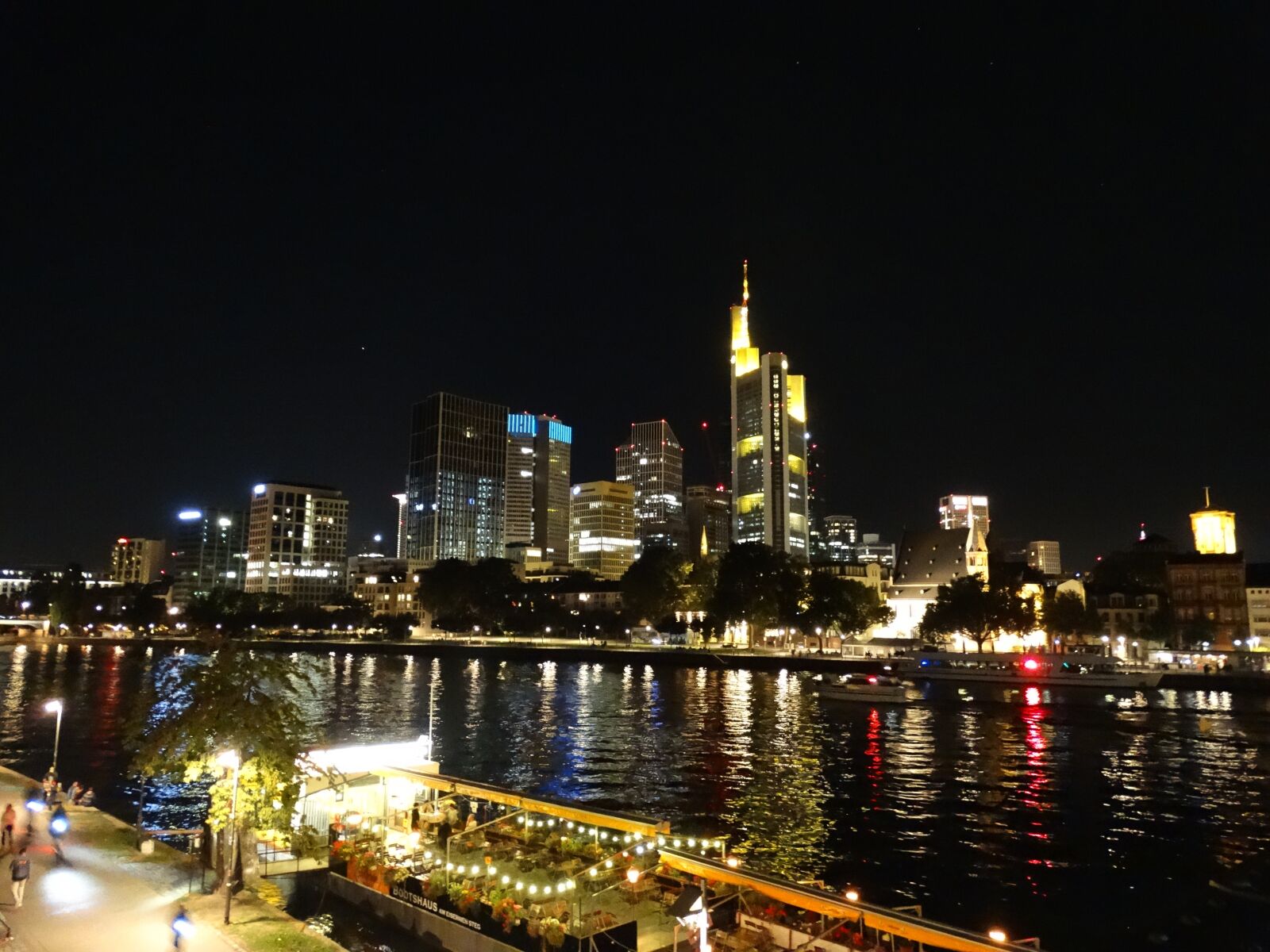 Sony Cyber-shot DSC-HX300 sample photo. Skyline, frankfurt am main photography