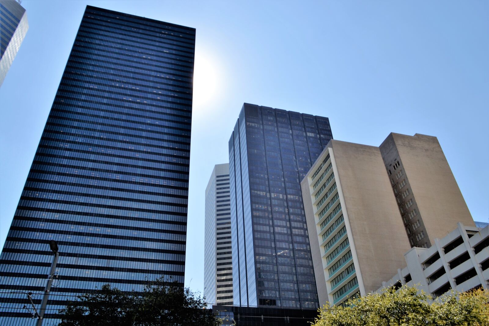 Nikon D3100 sample photo. Business district, skyline, houston photography