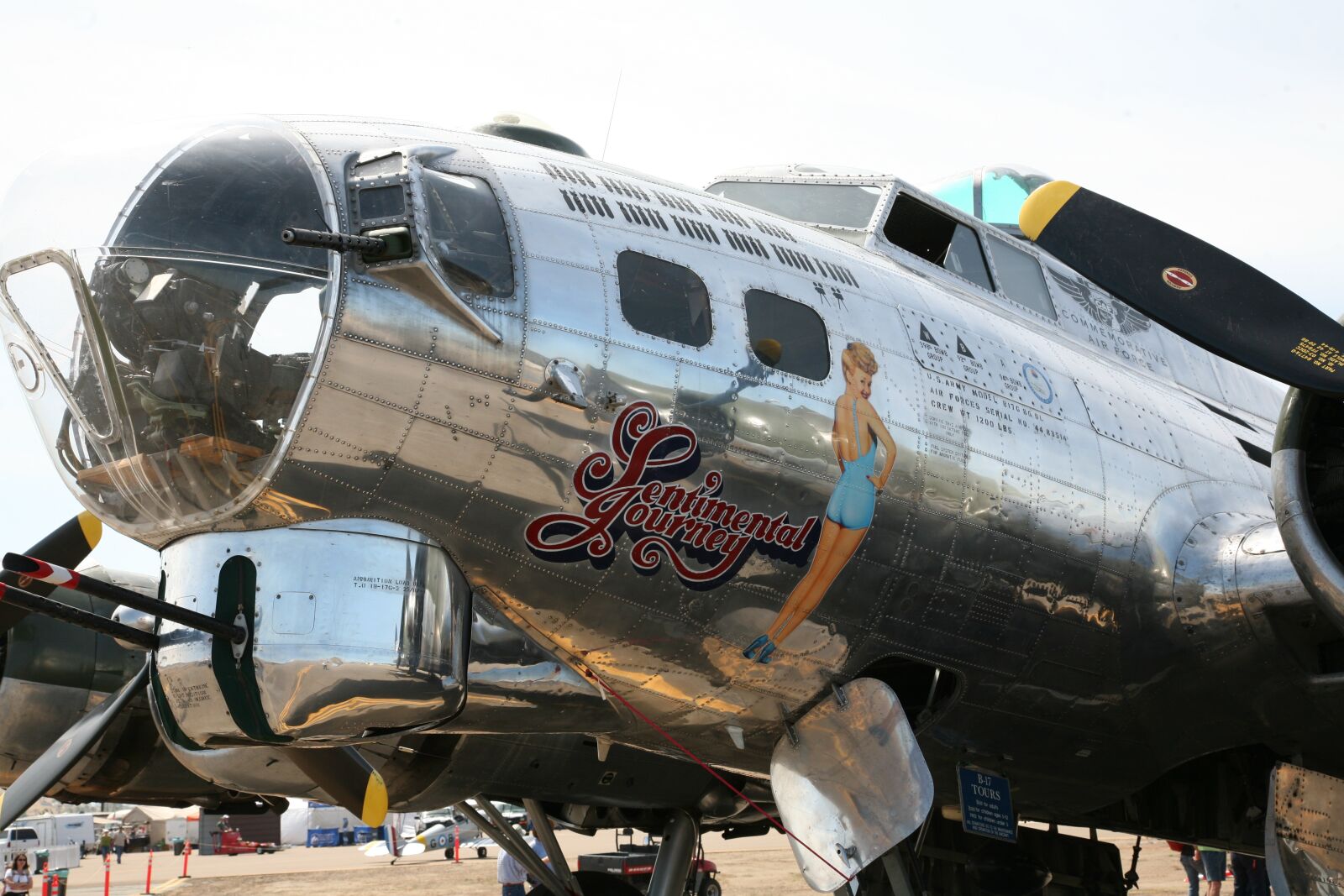 Canon EOS 5D sample photo. Wwii, flying fortress, b-17 photography
