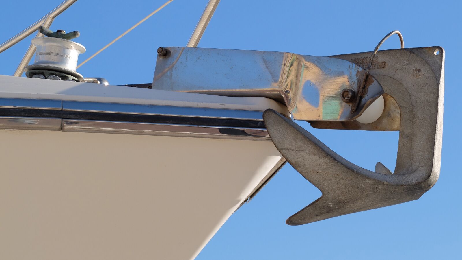Fujifilm X30 sample photo. Anchor, boat, ship photography