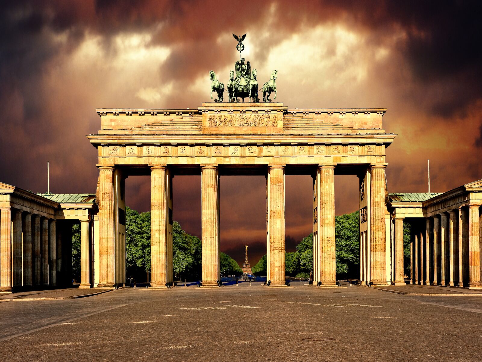 Nikon D700 sample photo. Berlin, brandenburg gate, landmark photography