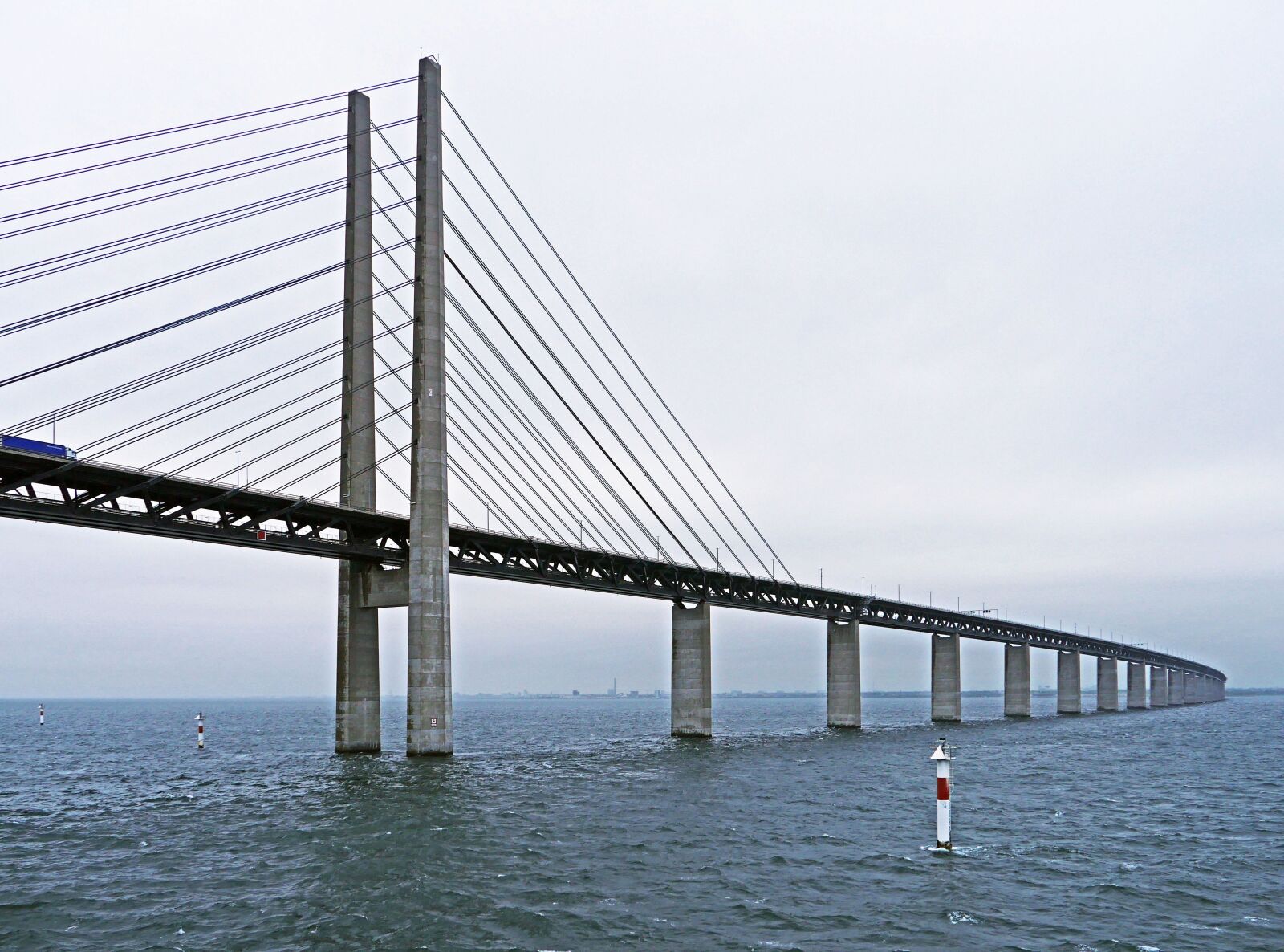 Panasonic Lumix DMC-GX8 sample photo. Oresund bridge, east side photography