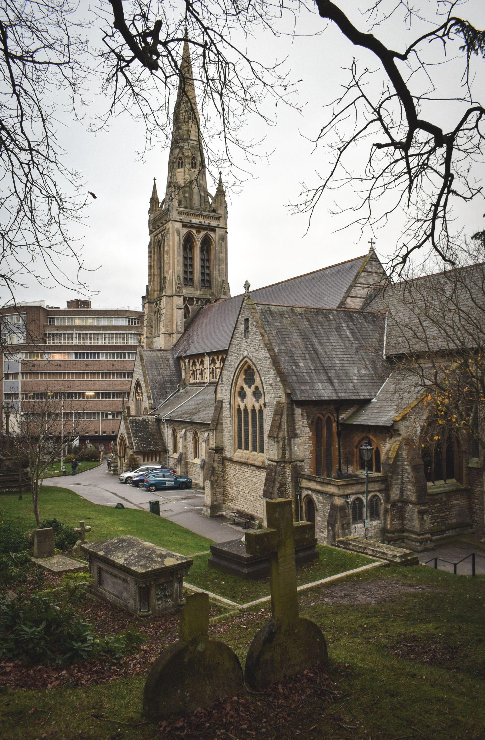 Nikon D3300 sample photo. St peter's church, bournemouth photography