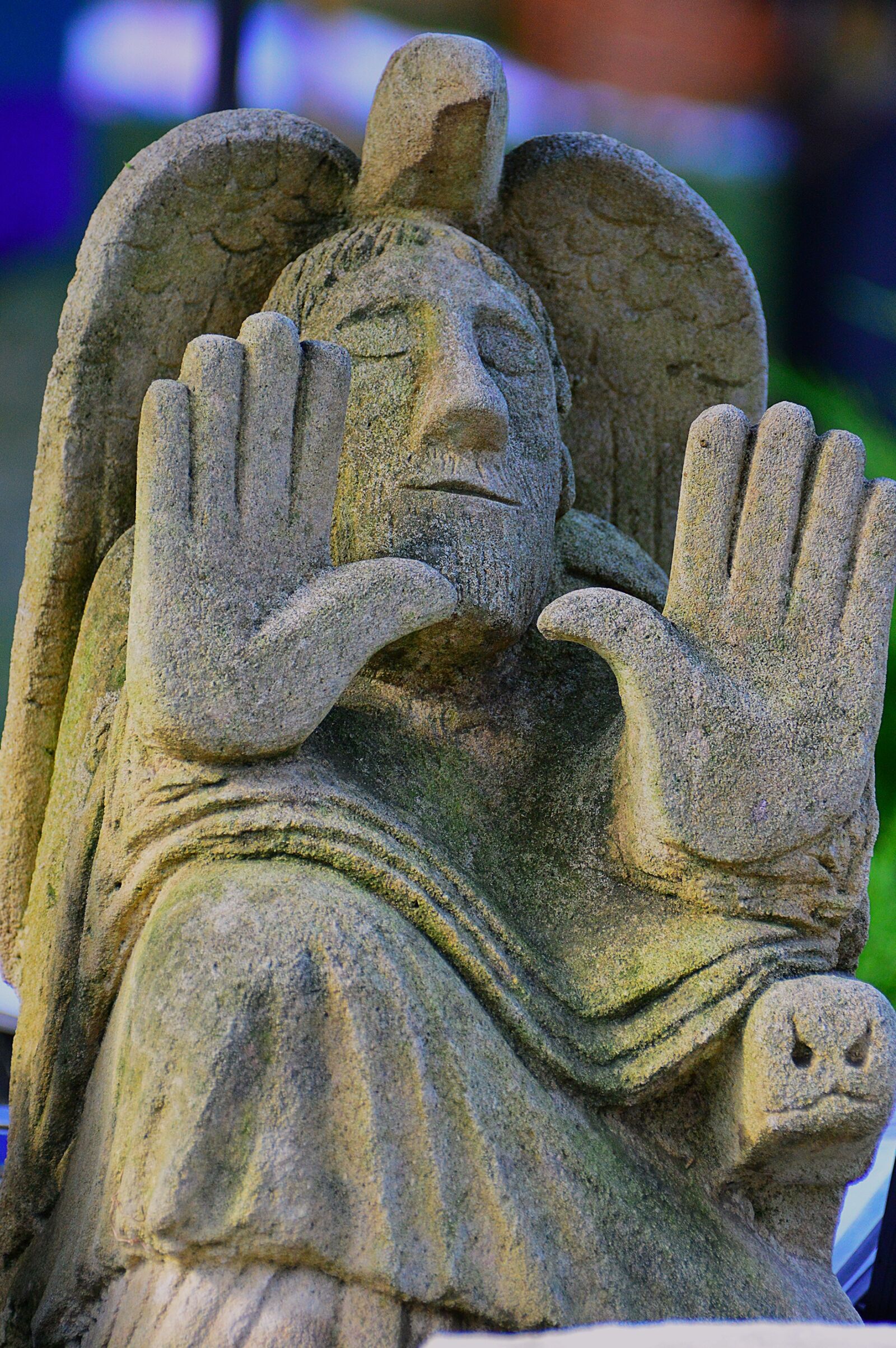Nikon D3200 sample photo. Statue, stone, stone cutting photography