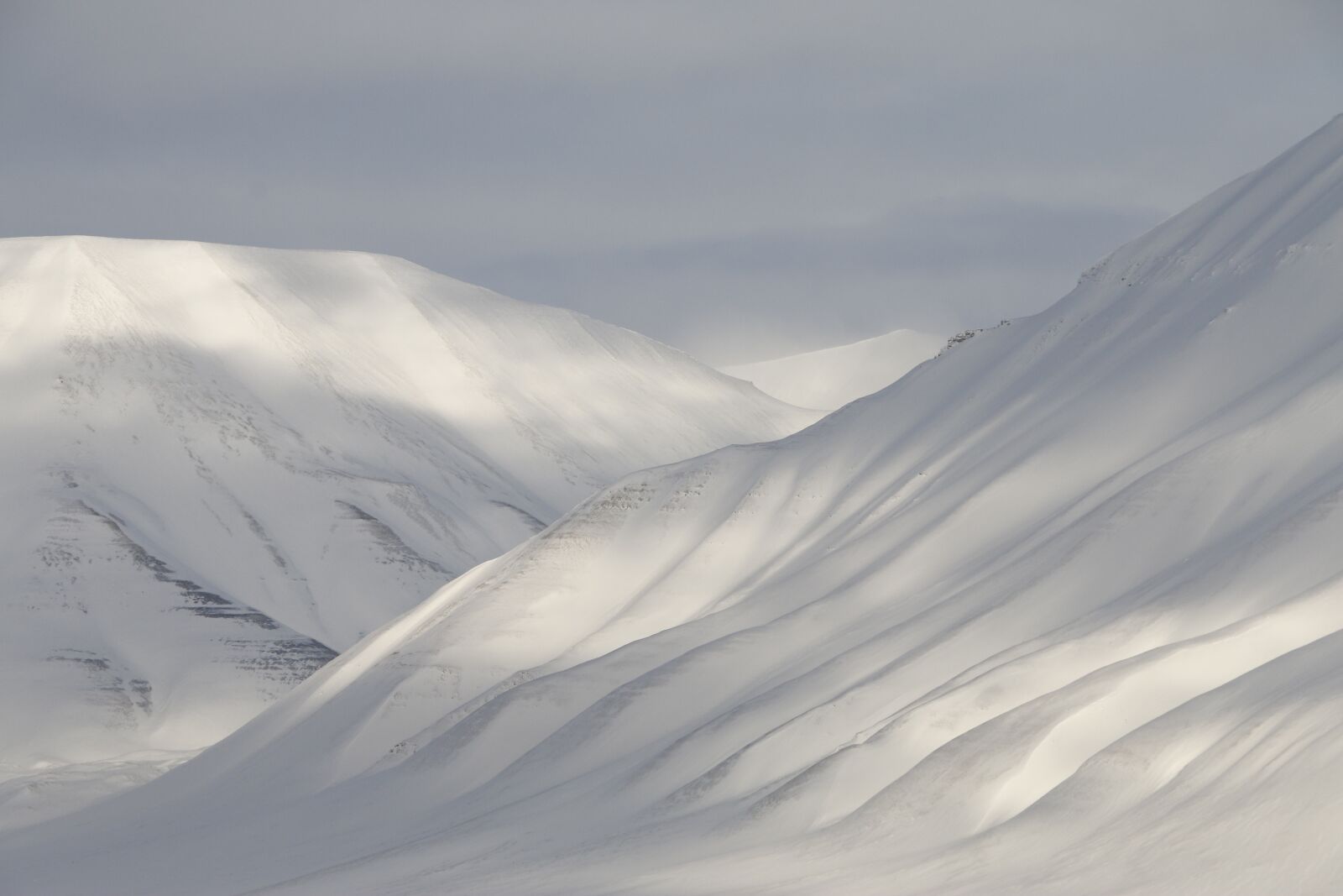 Canon EOS 70D sample photo. Svalbard, snow, mountains photography