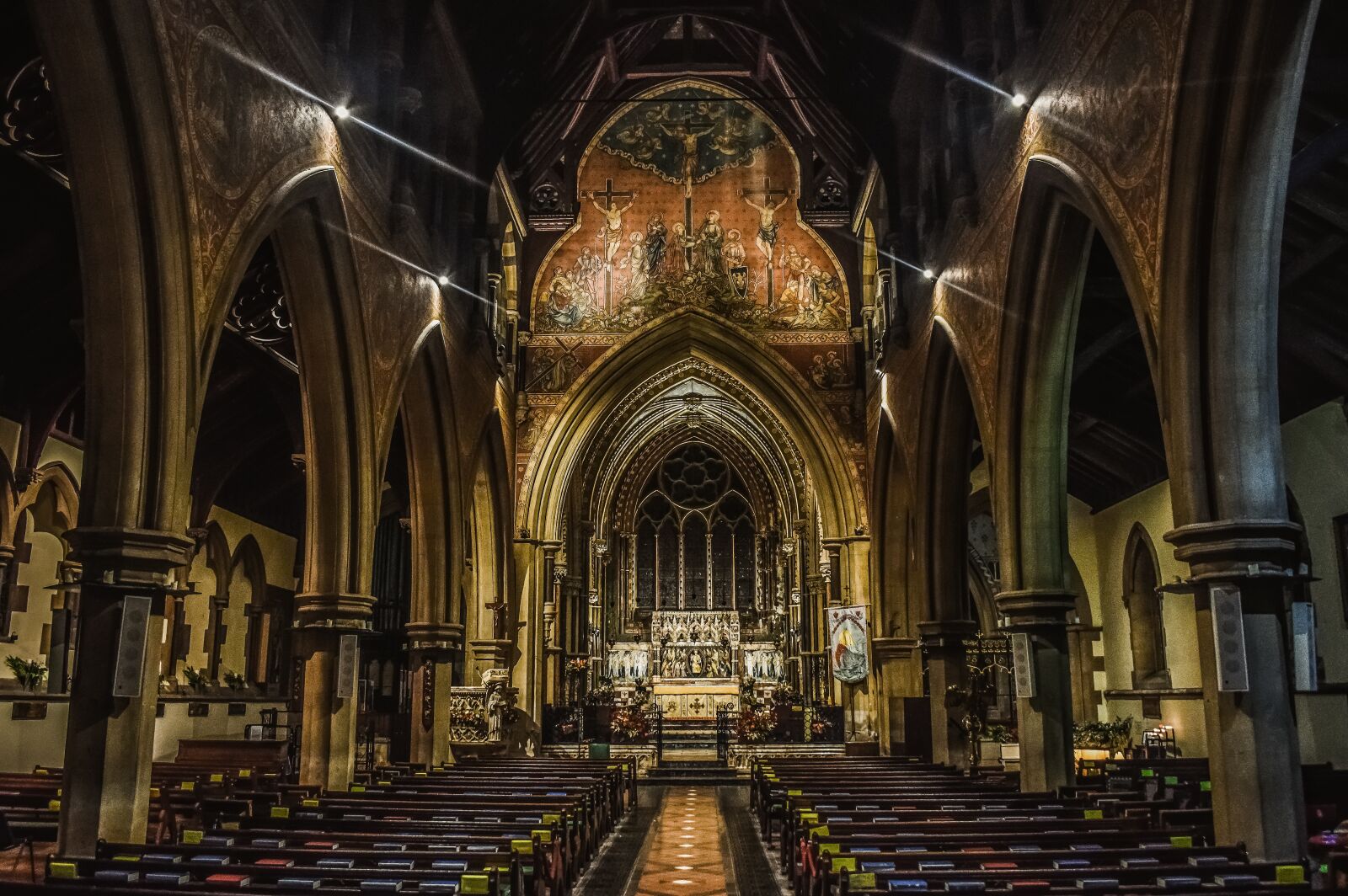 Nikon D3300 sample photo. St peter's church, interior photography