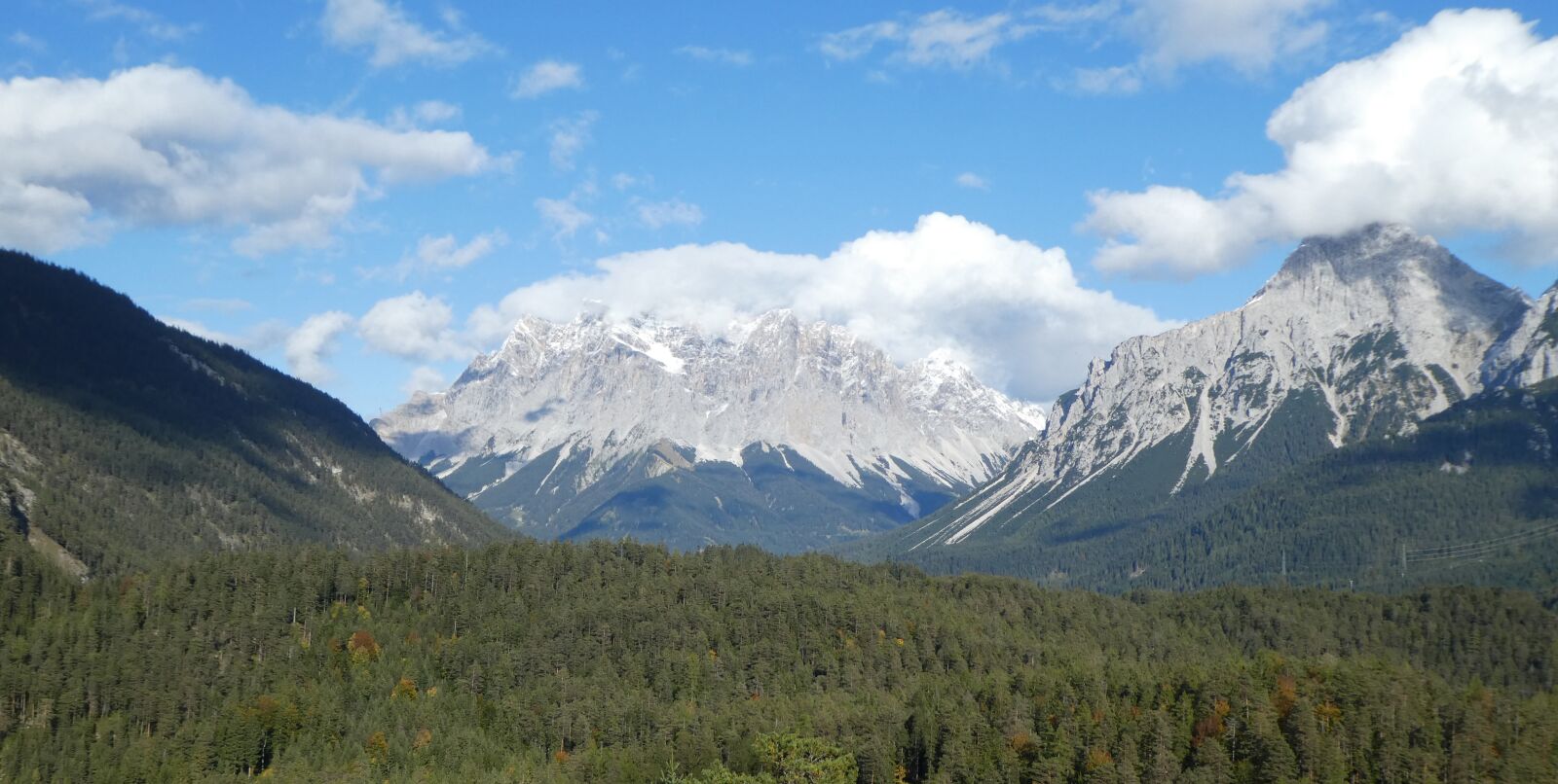 Panasonic DMC-TZ81 sample photo. Zugspitze, brenner pass, mountains photography