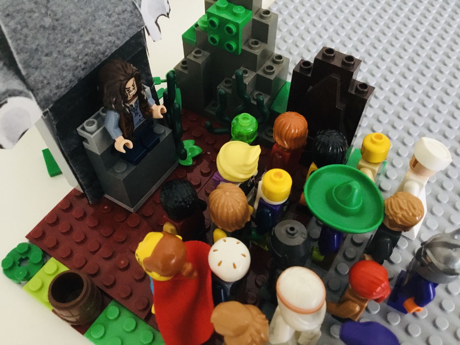 Apple iPad (5th generation) sample photo. Lego, fight, kids photography