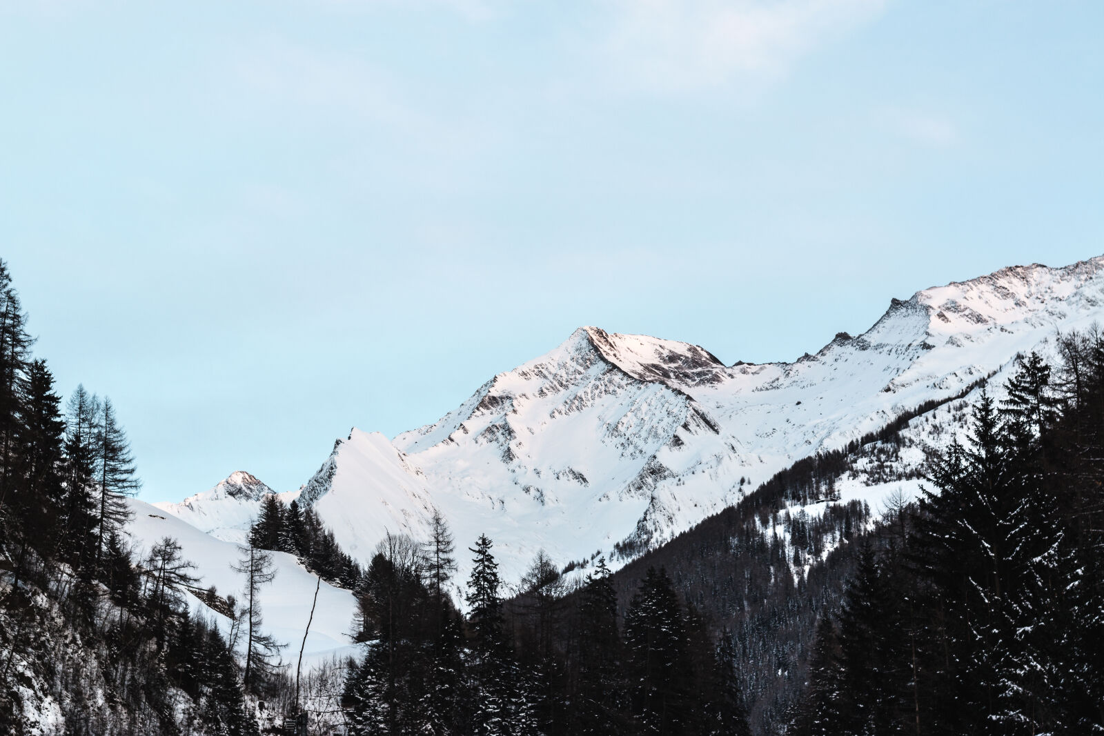 Canon EOS 70D + Canon EF 50mm F1.8 II sample photo. Snow, covered, mountain, with photography